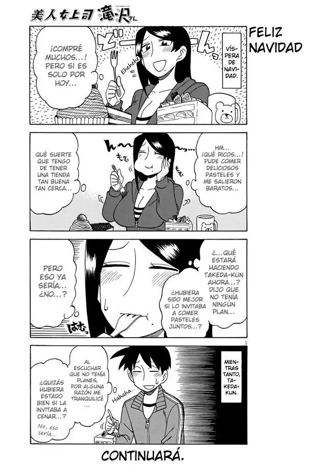 Bijin Onna Joushi Takizawa-san - Capítulo 35 - Página 5 - LectorTMOo