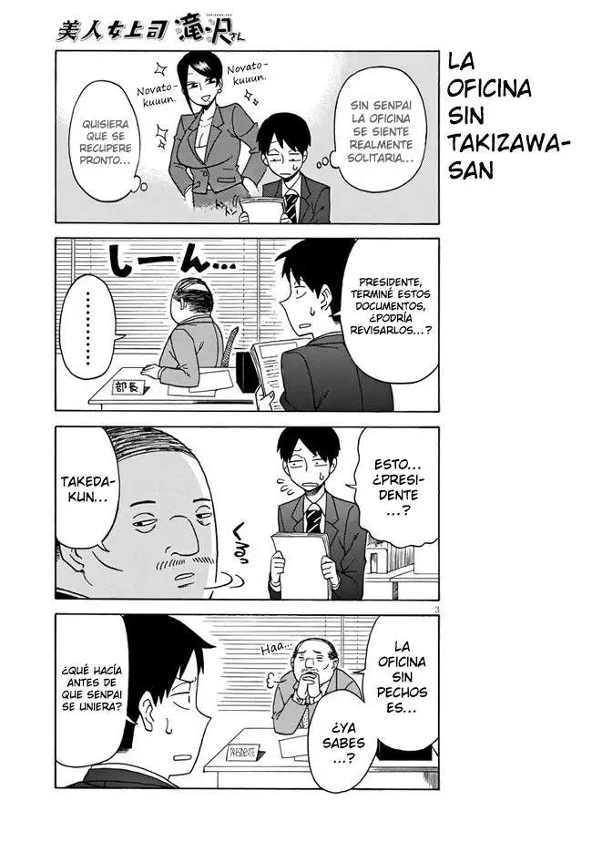 Bijin Onna Joushi Takizawa-san - Capítulo 4 - Página 3 - LectorTMOo