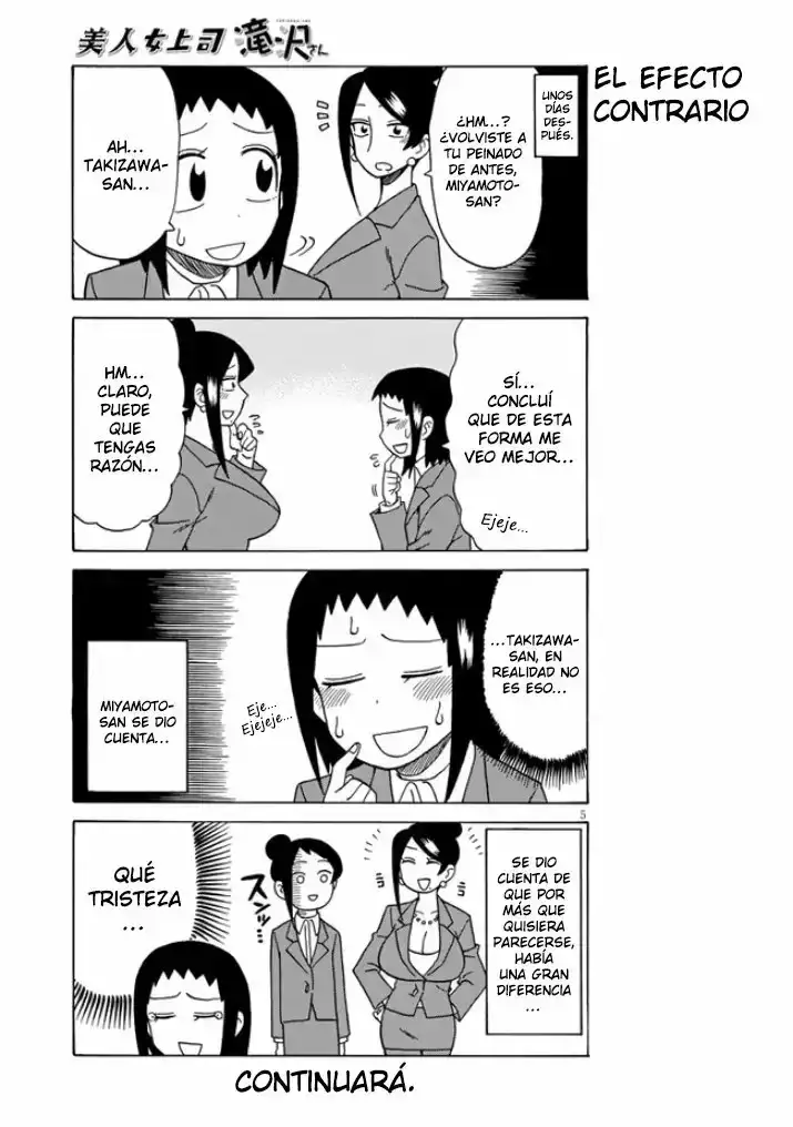 Bijin Onna Joushi Takizawa-san - Capítulo 47 - Página 5 - LectorTMOo