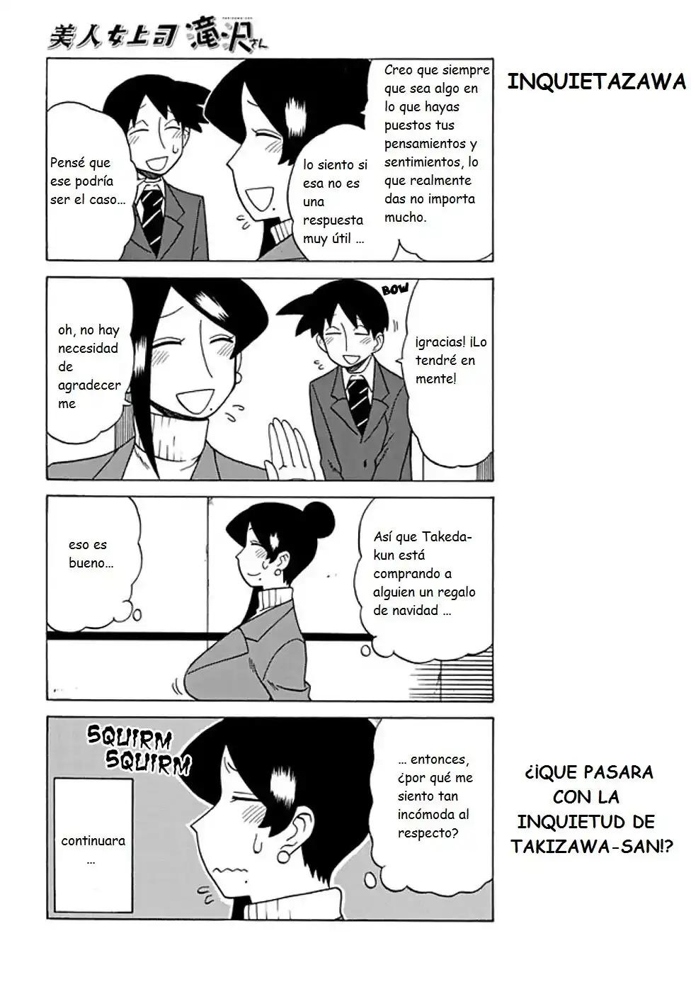 Bijin Onna Joushi Takizawa-san - Capítulo 57 - Página 4 - LectorTMOo