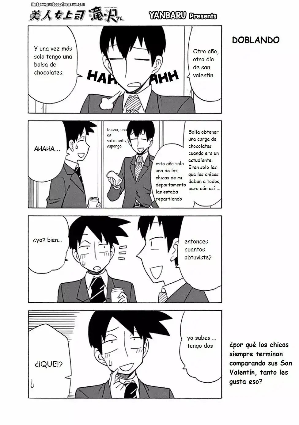Bijin Onna Joushi Takizawa-san - Capítulo 63 - Página 1 - LectorTMOo