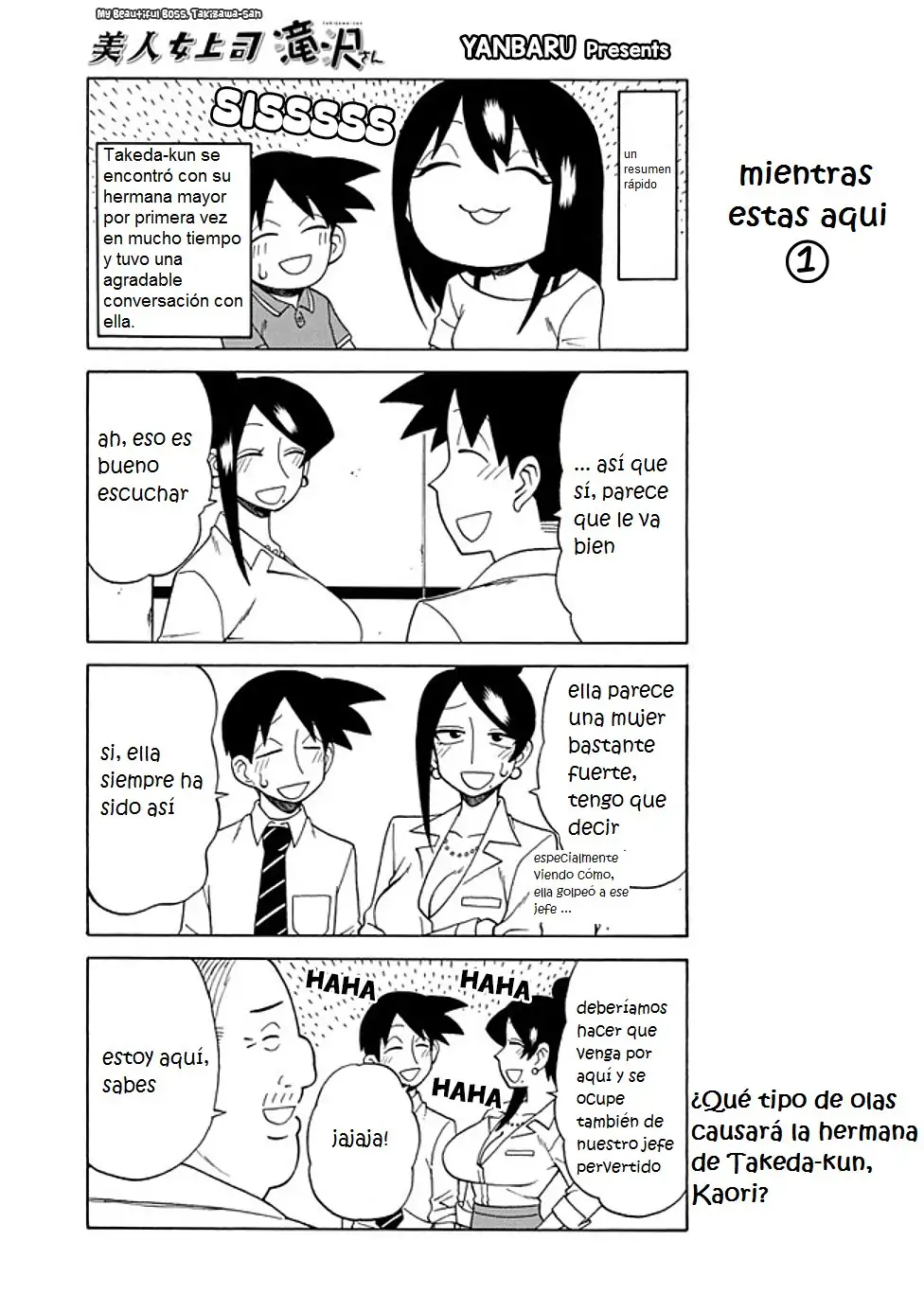Bijin Onna Joushi Takizawa-san - Capítulo 73 - Página 1 - LectorTMOo