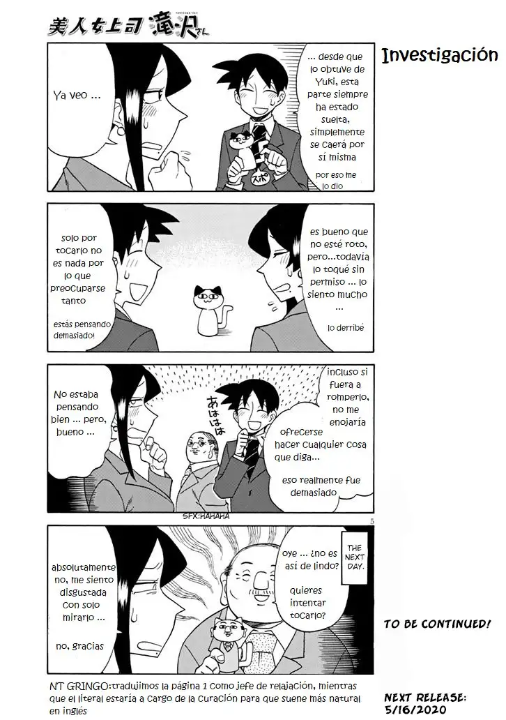 Bijin Onna Joushi Takizawa-san - Capítulo 92 - Página 5 - LectorTMOo