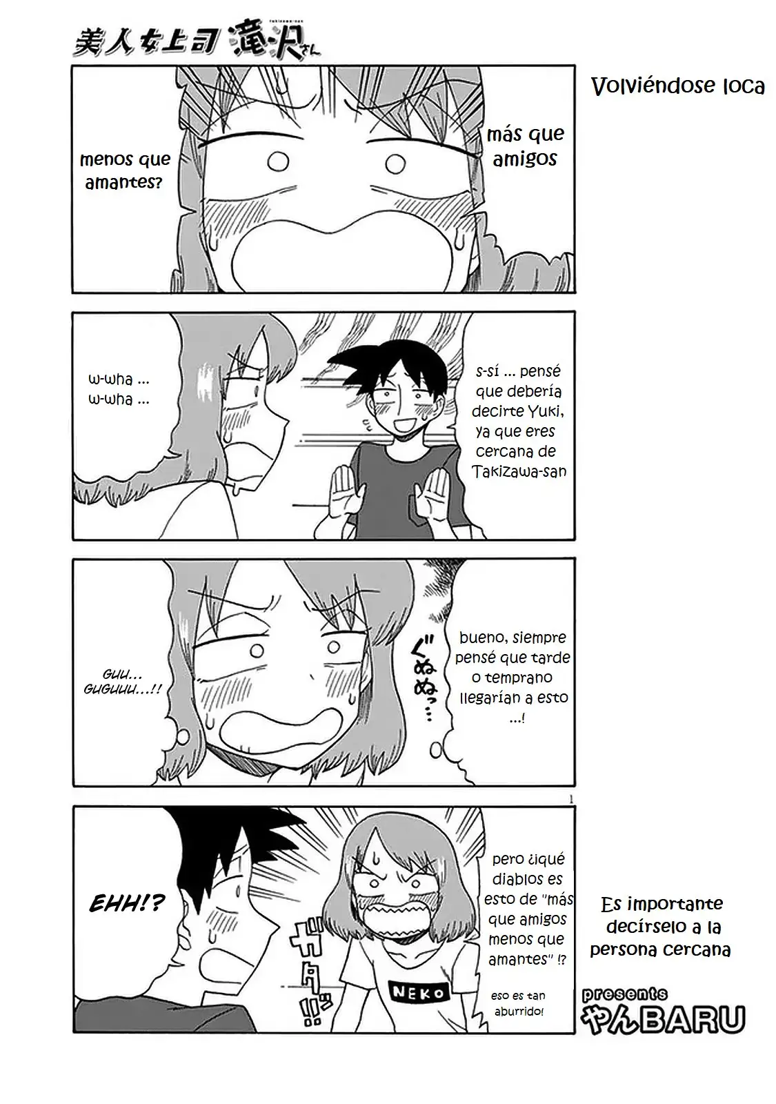 Bijin Onna Joushi Takizawa-san - Capítulo 99 - Página 1 - LectorTMOo