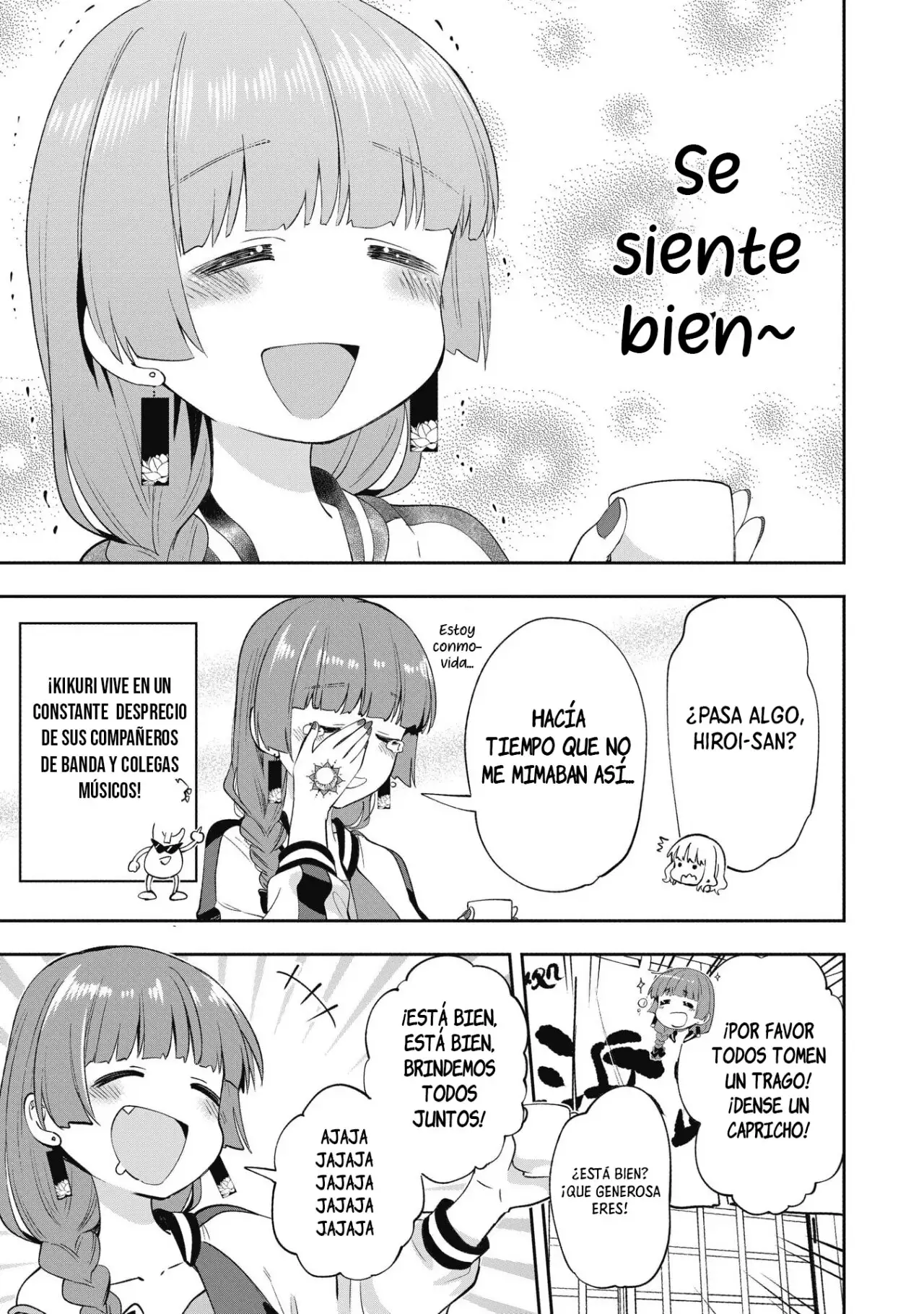 ¡Bocchi the Rock! Gaiden: Hiroi Kikuri no Fukazake Nikki - Capítulo 1 - Página 17 - LectorTMOo