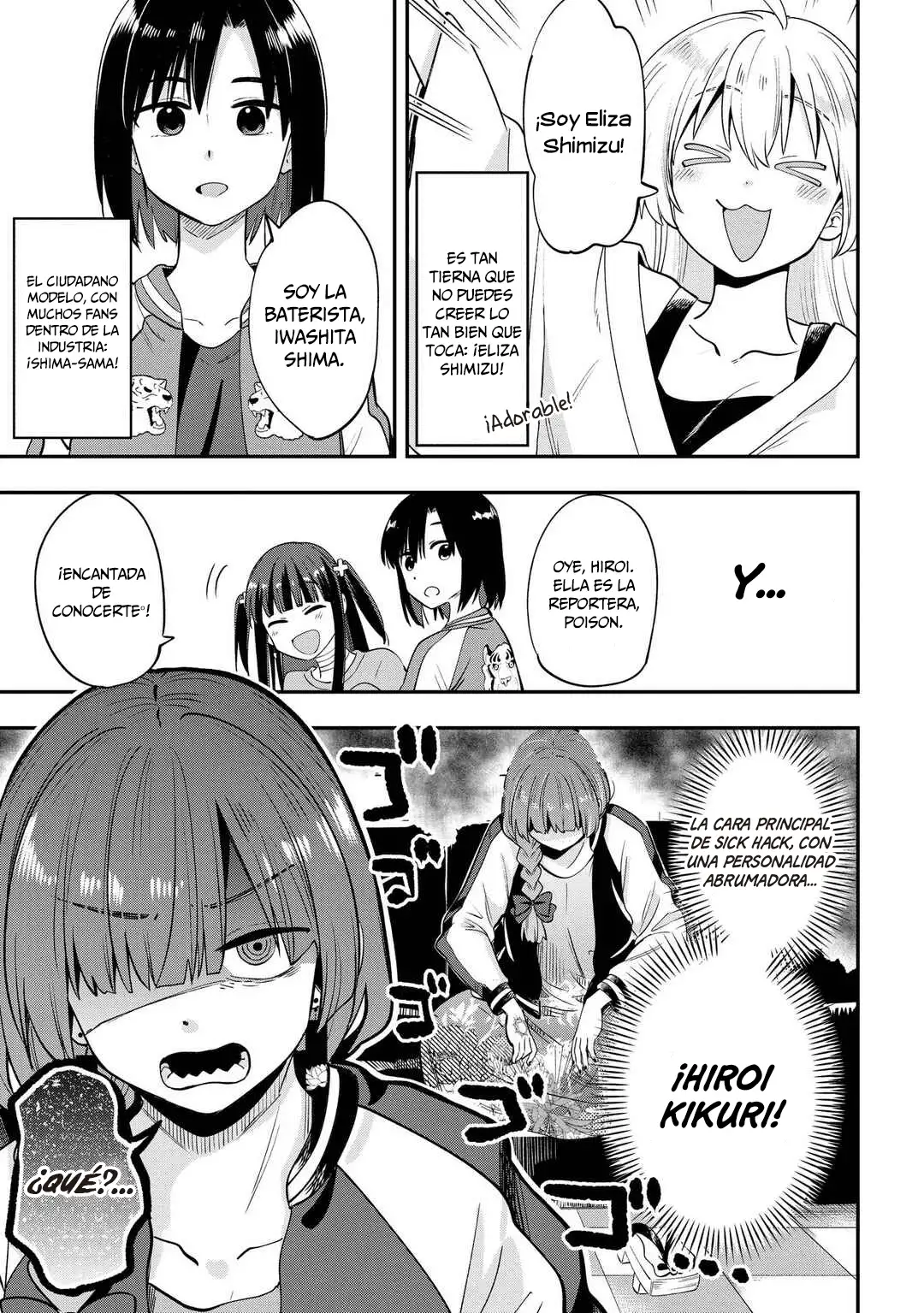 ¡Bocchi the Rock! Gaiden: Hiroi Kikuri no Fukazake Nikki - Capítulo 13 - Página 5 - LectorTMOo