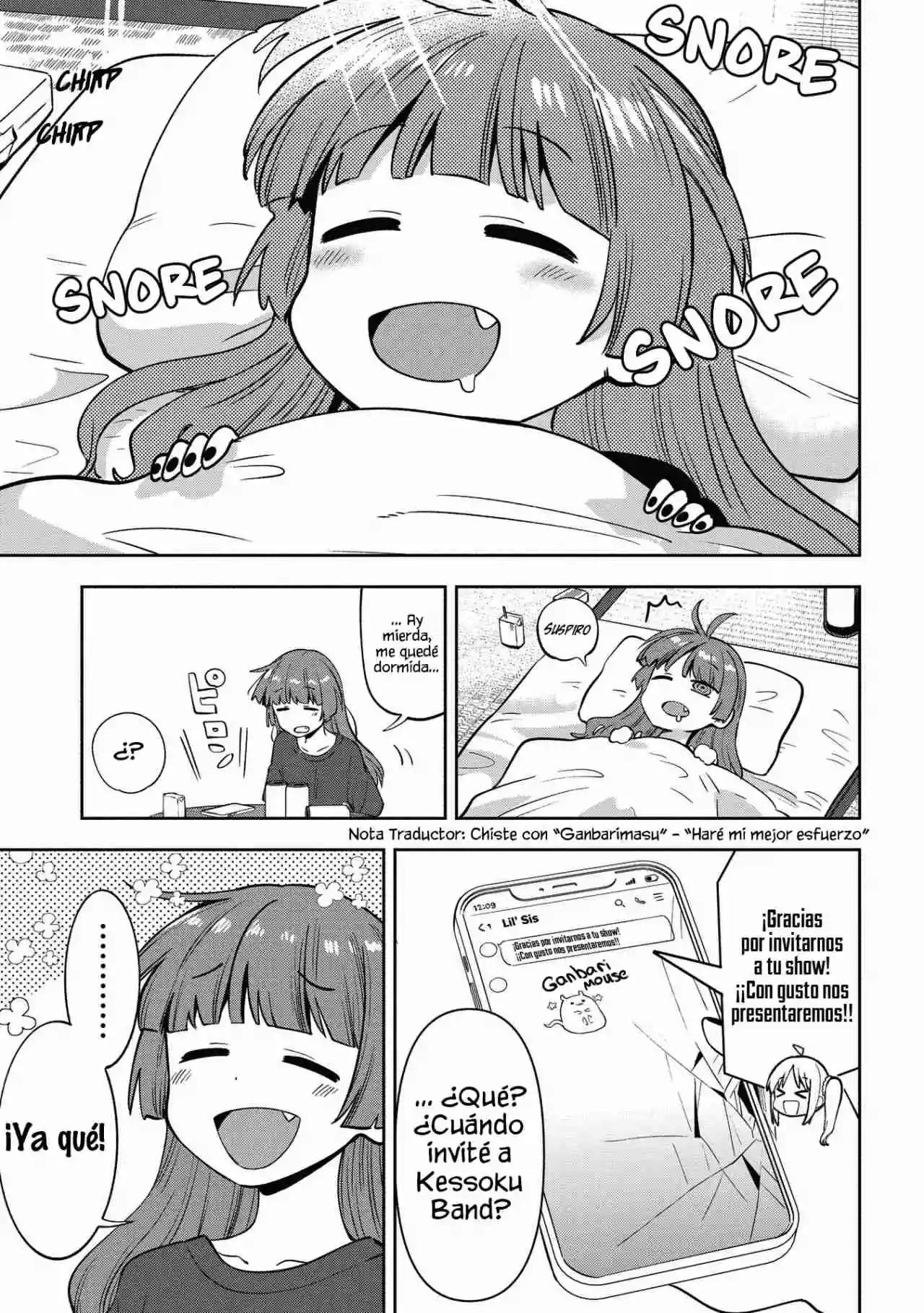 ¡Bocchi the Rock! Gaiden: Hiroi Kikuri no Fukazake Nikki - Capítulo 14 - Página 5 - LectorTMOo