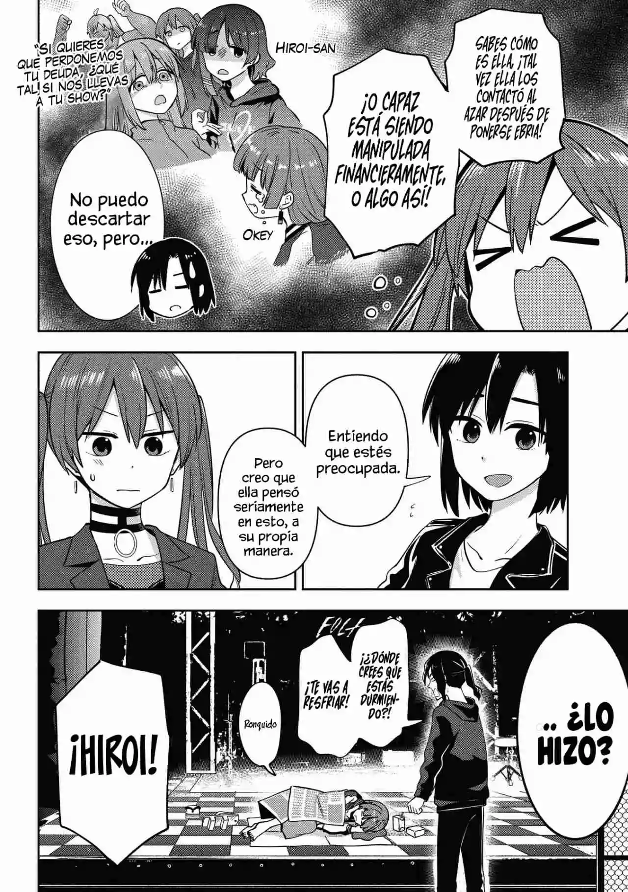 ¡Bocchi the Rock! Gaiden: Hiroi Kikuri no Fukazake Nikki - Capítulo 14 - Página 8 - LectorTMOo