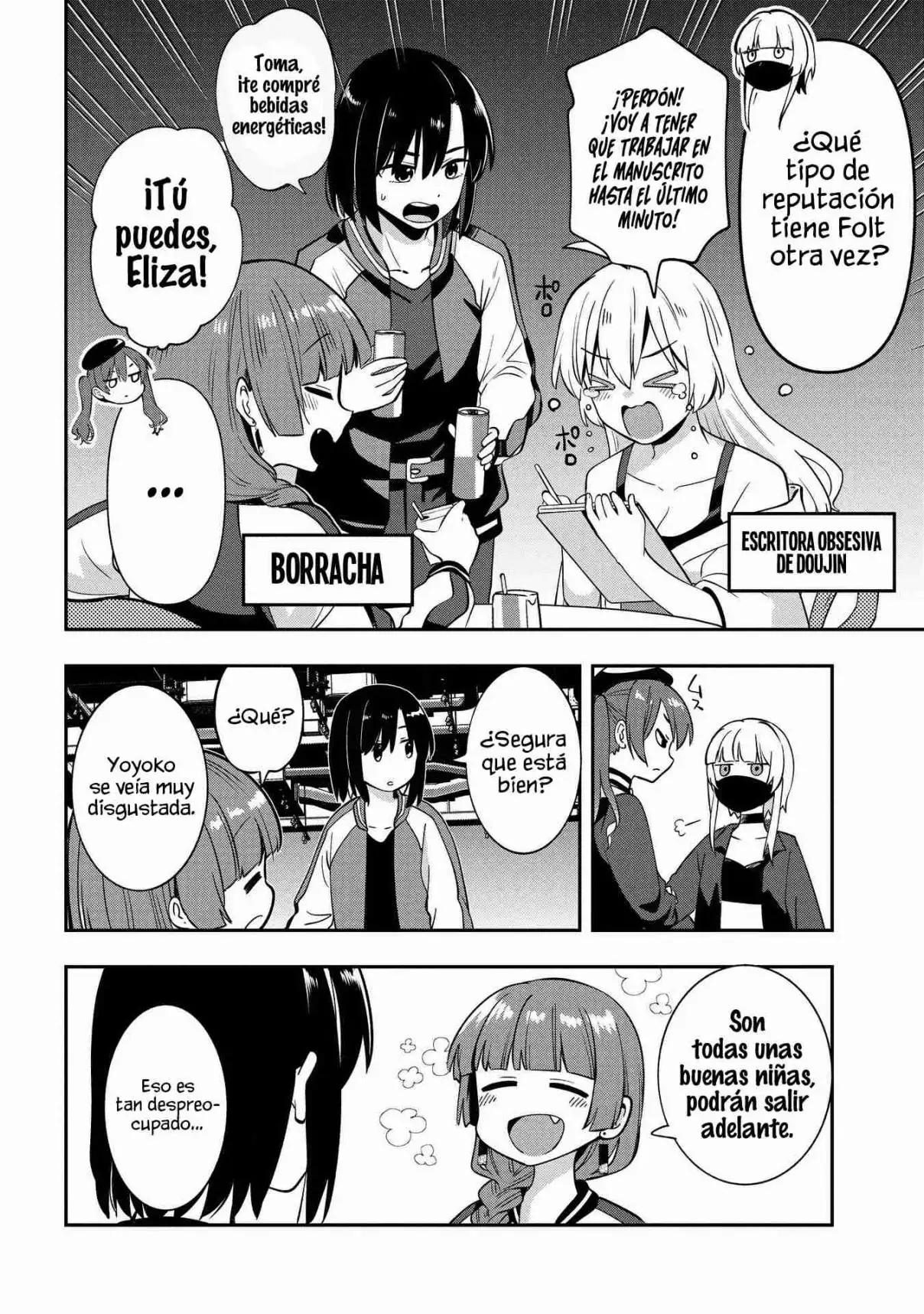 ¡Bocchi the Rock! Gaiden: Hiroi Kikuri no Fukazake Nikki - Capítulo 15 - Página 4 - LectorTMOo