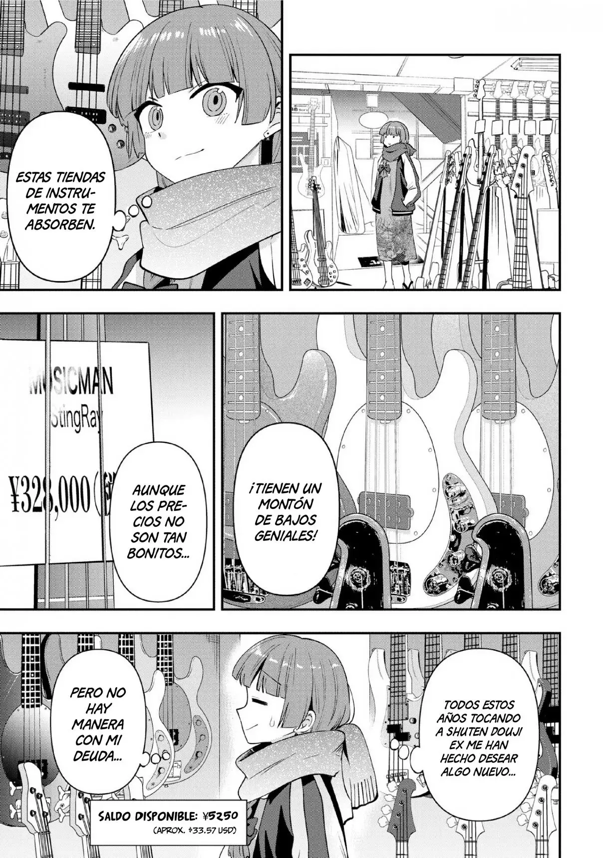 ¡Bocchi the Rock! Gaiden: Hiroi Kikuri no Fukazake Nikki - Capítulo 18 - Página 4 - LectorTMOo
