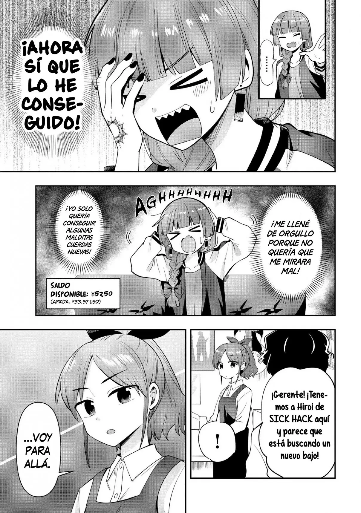 ¡Bocchi the Rock! Gaiden: Hiroi Kikuri no Fukazake Nikki - Capítulo 18 - Página 10 - LectorTMOo