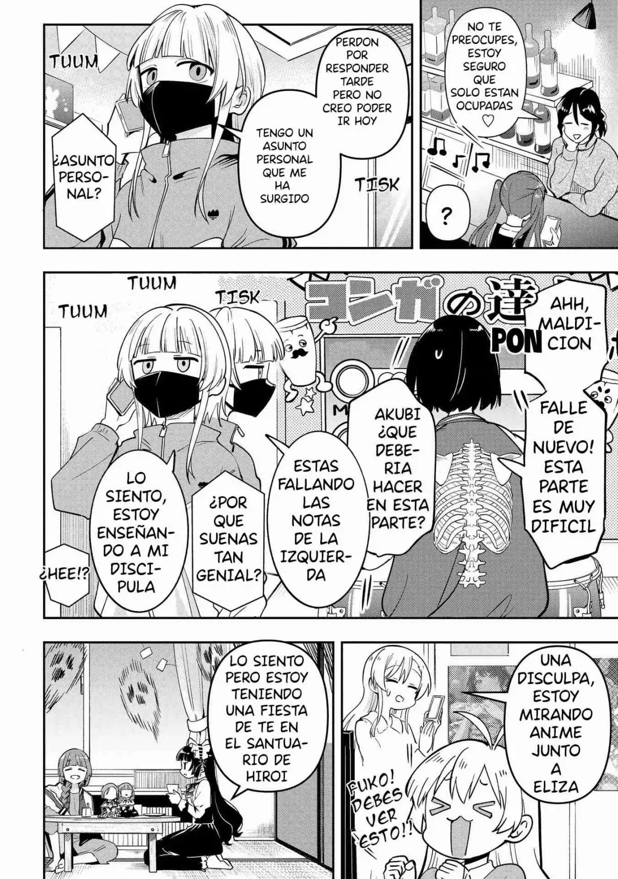 ¡Bocchi the Rock! Gaiden: Hiroi Kikuri no Fukazake Nikki - Capítulo 23 - Página 20 - LectorTMOo