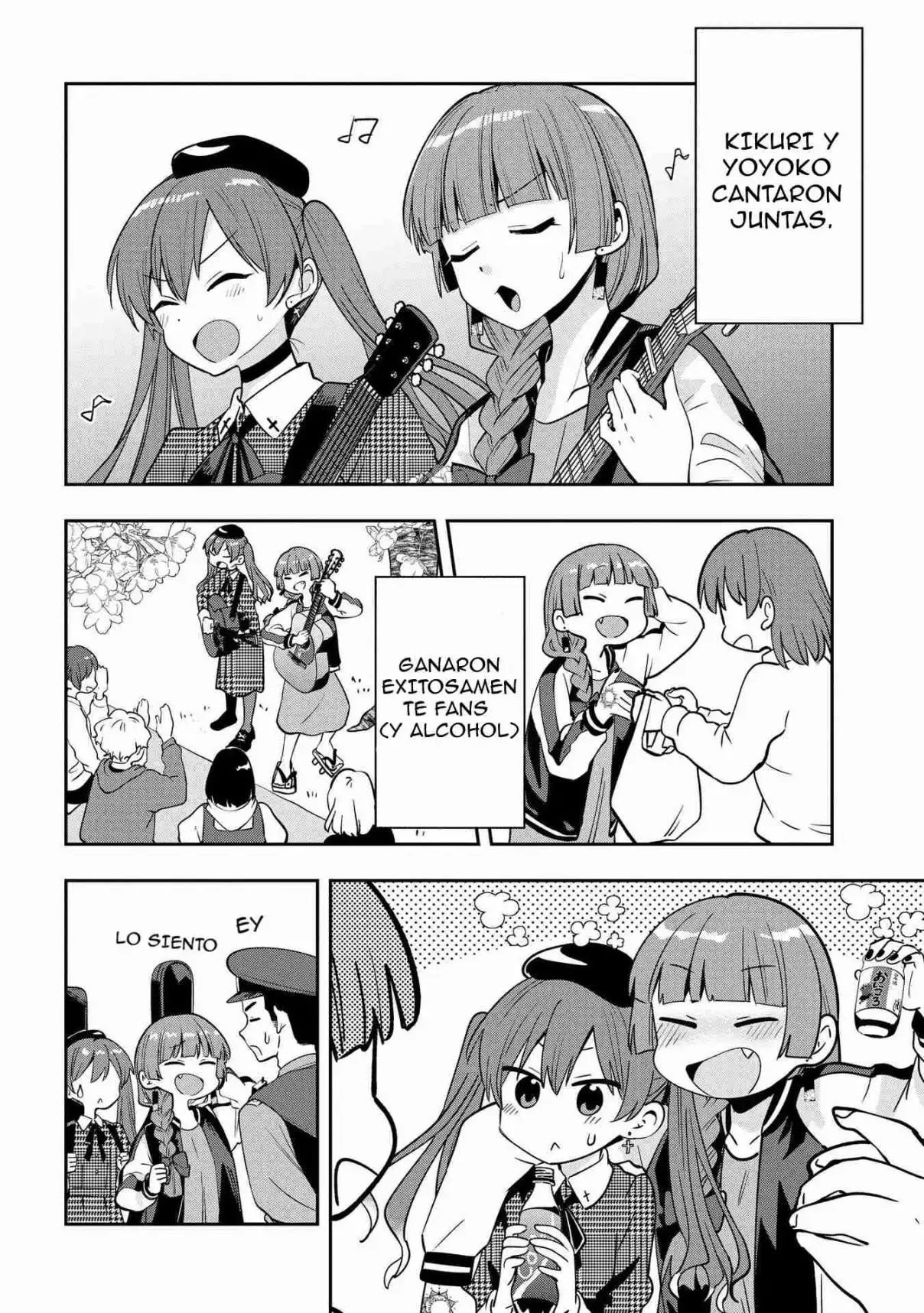 ¡Bocchi the Rock! Gaiden: Hiroi Kikuri no Fukazake Nikki - Capítulo 24 - Página 17 - LectorTMOo