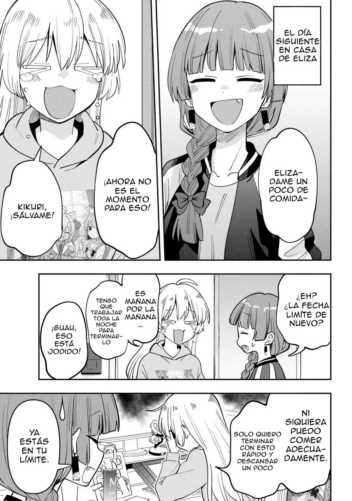 ¡Bocchi the Rock! Gaiden: Hiroi Kikuri no Fukazake Nikki - Capítulo 28 - Página 8 - LectorTMOo