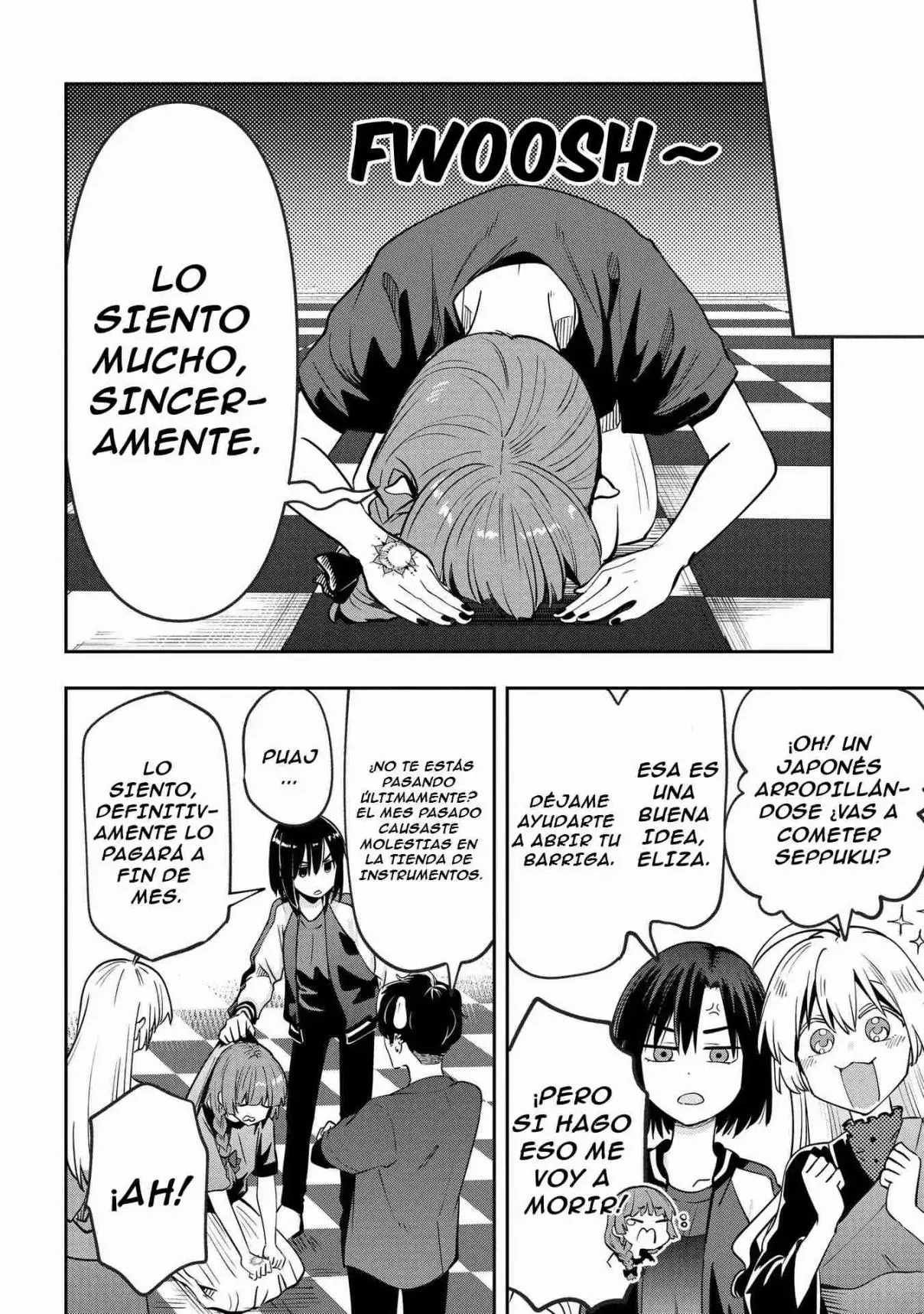 ¡Bocchi the Rock! Gaiden: Hiroi Kikuri no Fukazake Nikki - Capítulo 29 - Página 5 - LectorTMOo