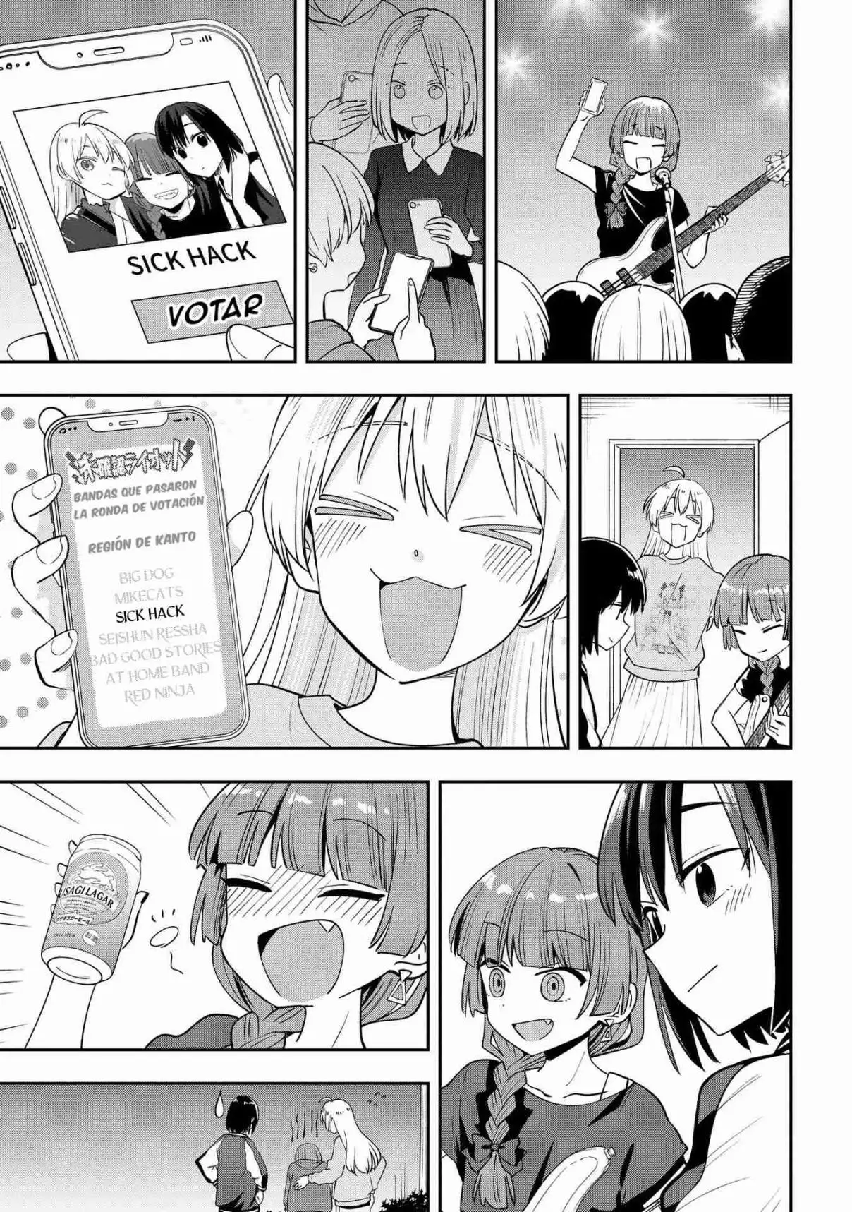 ¡Bocchi the Rock! Gaiden: Hiroi Kikuri no Fukazake Nikki - Capítulo 30 - Página 7 - LectorTMOo