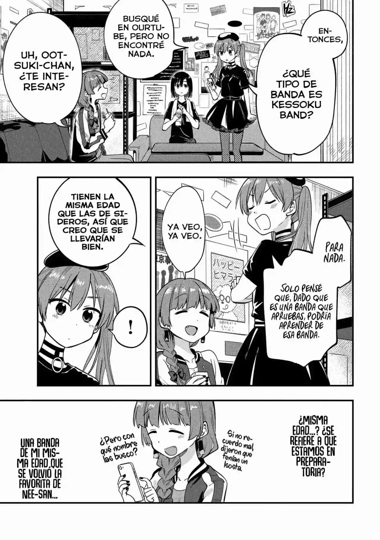 ¡Bocchi the Rock! Gaiden: Hiroi Kikuri no Fukazake Nikki - Capítulo 5 - Página 7 - LectorTMOo
