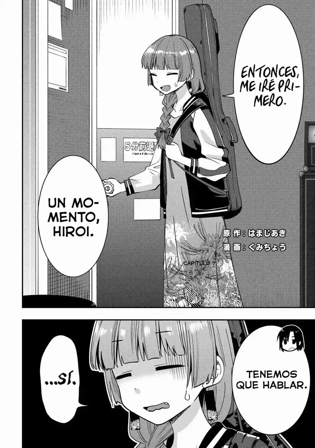 ¡Bocchi the Rock! Gaiden: Hiroi Kikuri no Fukazake Nikki - Capítulo 7 - Página 4 - LectorTMOo