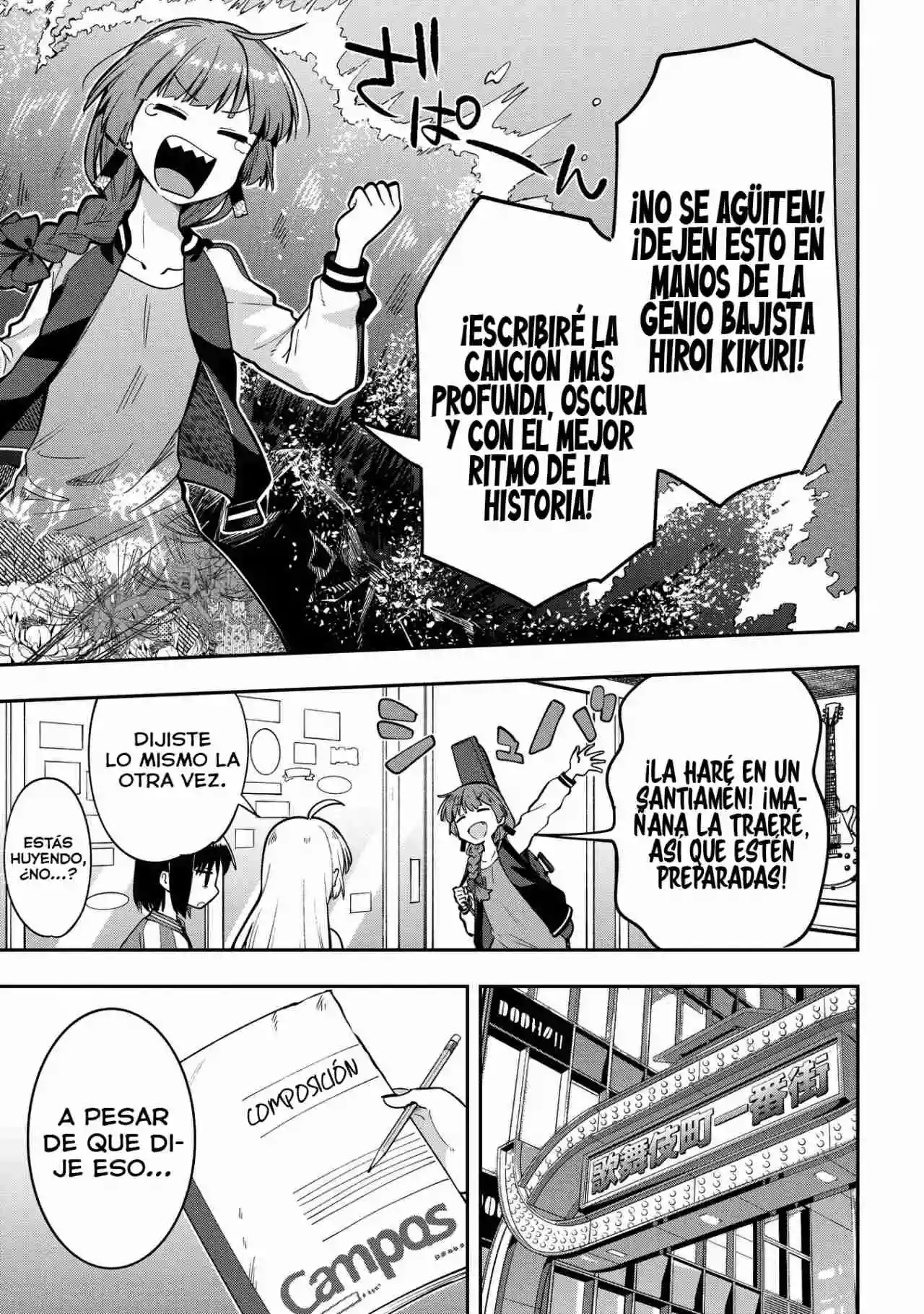 ¡Bocchi the Rock! Gaiden: Hiroi Kikuri no Fukazake Nikki - Capítulo 7 - Página 7 - LectorTMOo