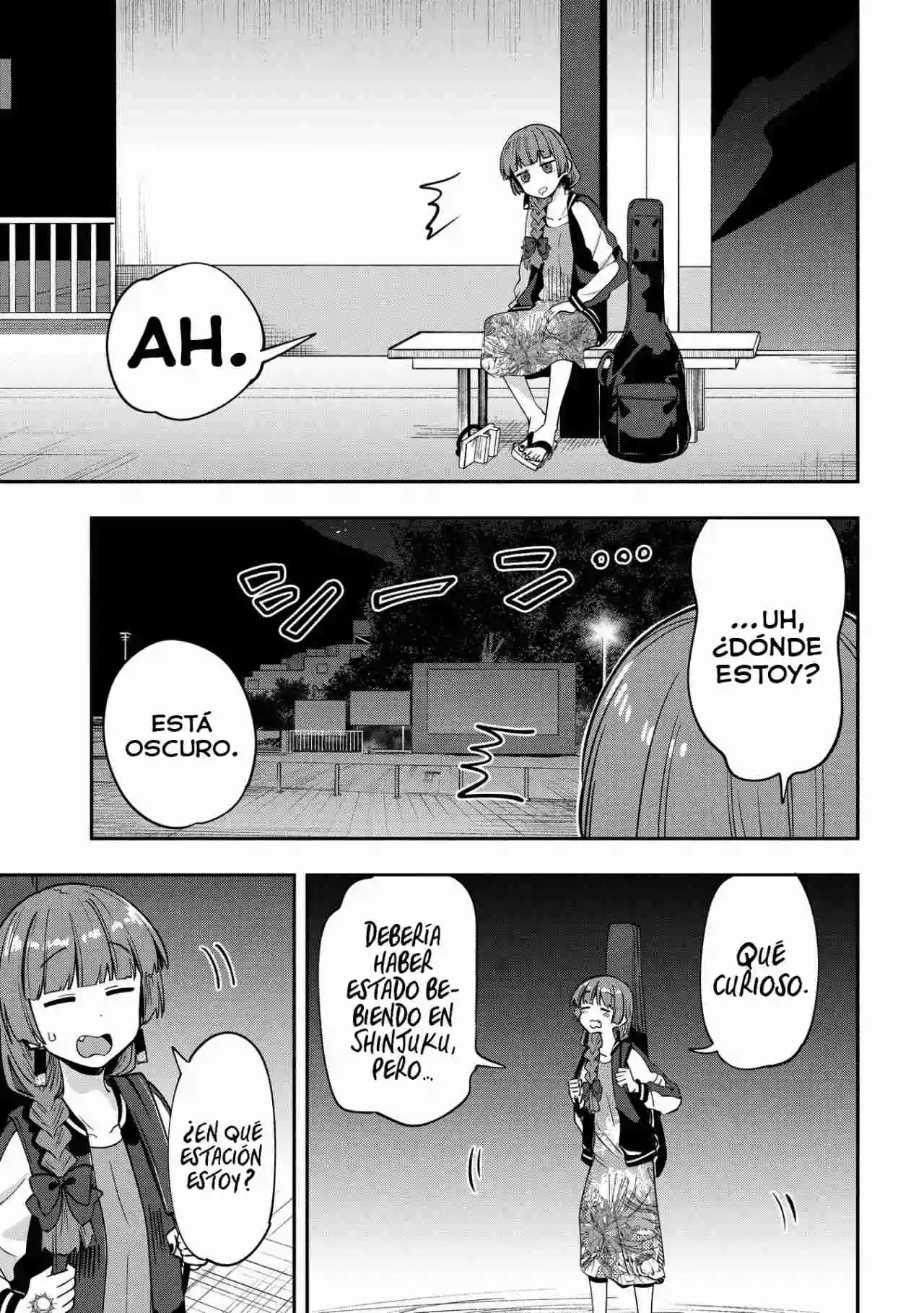 ¡Bocchi the Rock! Gaiden: Hiroi Kikuri no Fukazake Nikki - Capítulo 7 - Página 9 - LectorTMOo