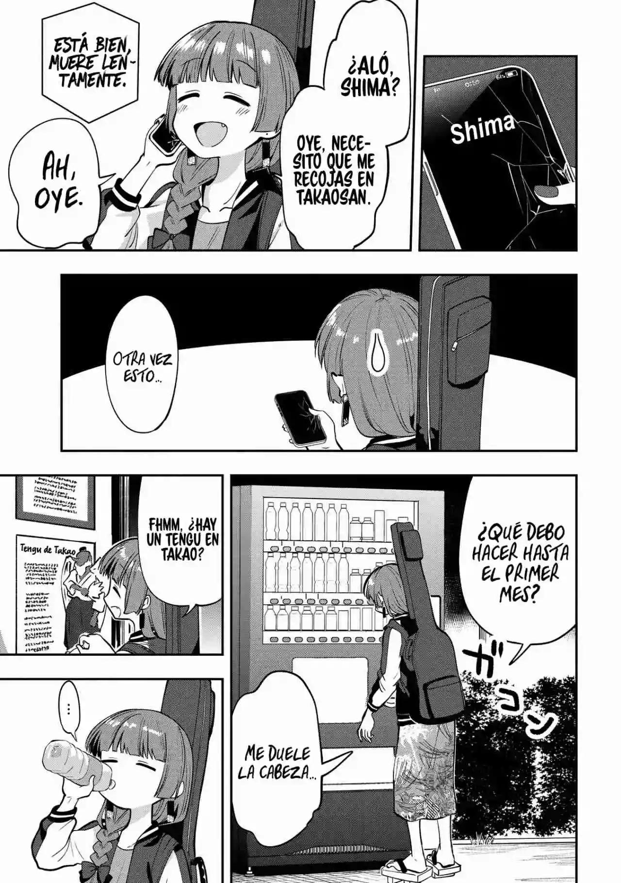 ¡Bocchi the Rock! Gaiden: Hiroi Kikuri no Fukazake Nikki - Capítulo 7 - Página 11 - LectorTMOo