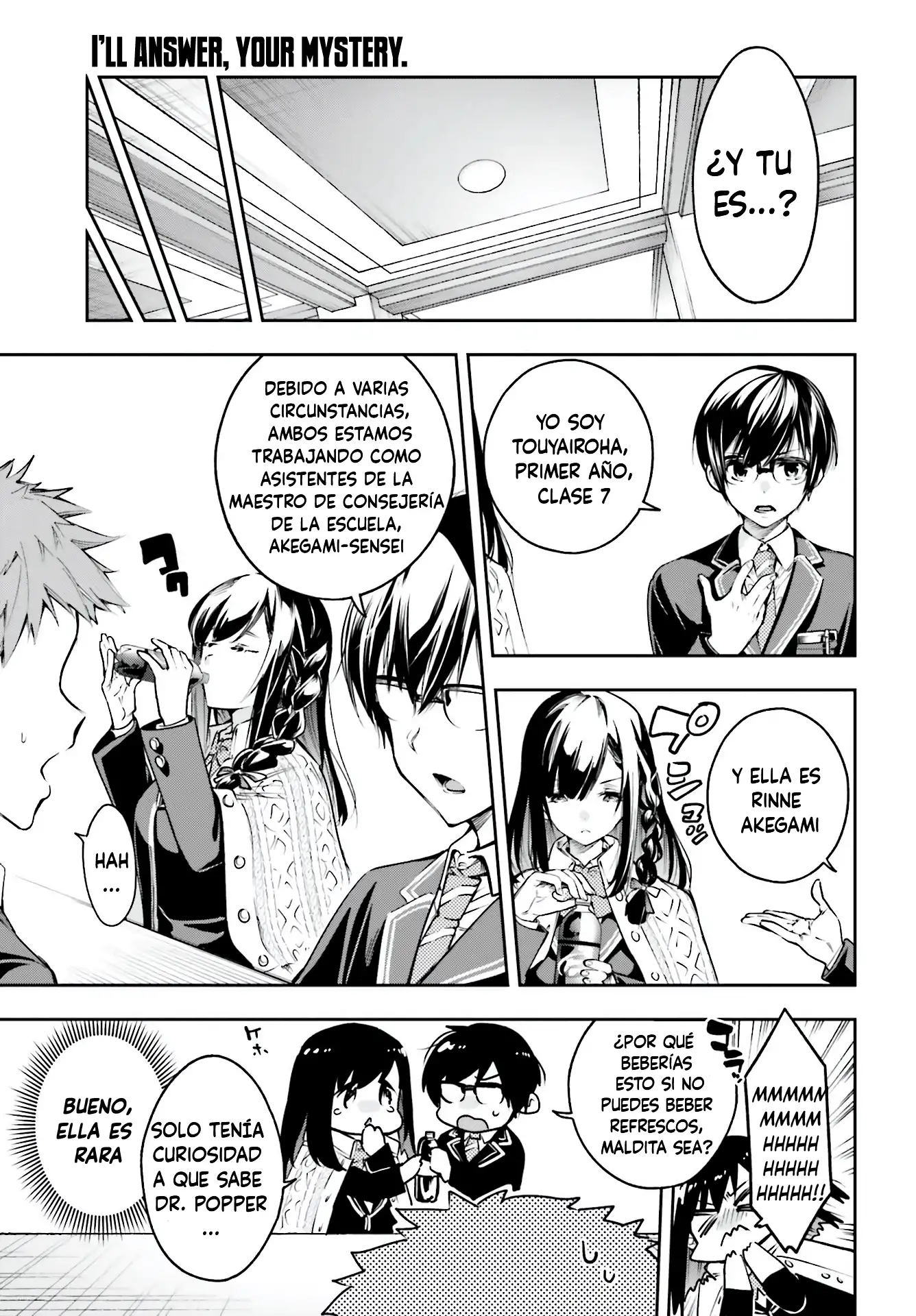 Boku ga Kotaeru Kimi no Nazotoki - Capítulo 2 - Página 8 - LectorTMOo