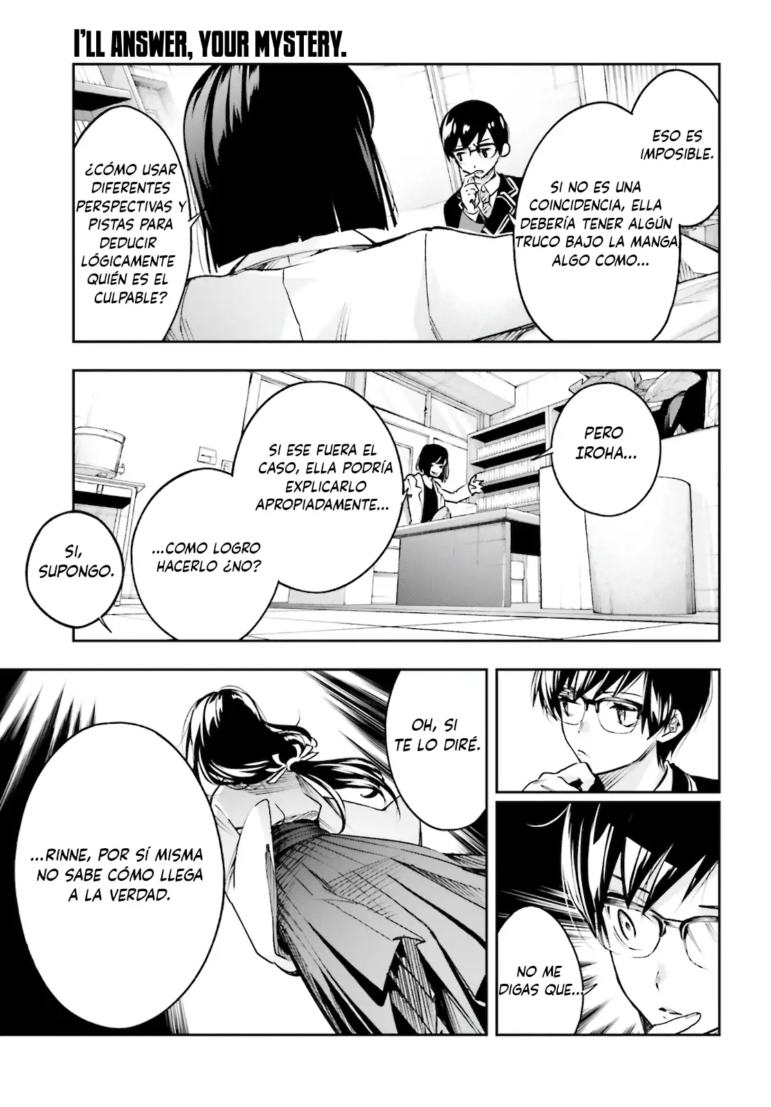Boku ga Kotaeru Kimi no Nazotoki - Capítulo 3 - Página 30 - LectorTMOo