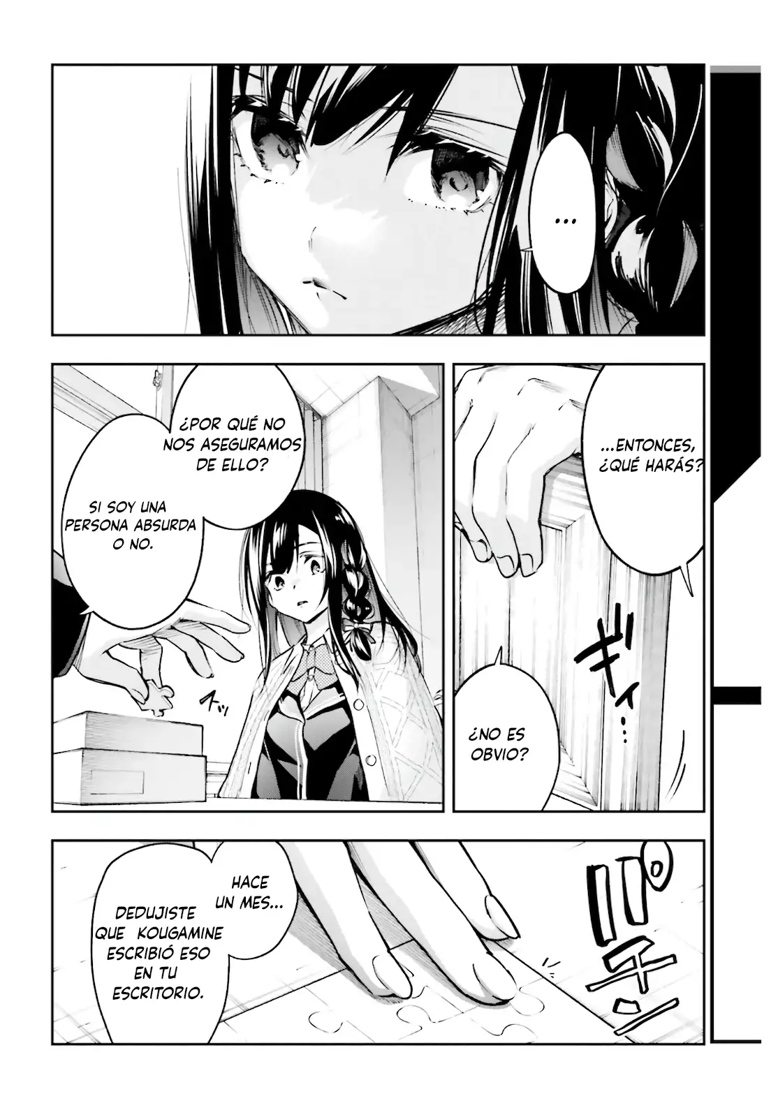 Boku ga Kotaeru Kimi no Nazotoki - Capítulo 3 - Página 37 - LectorTMOo