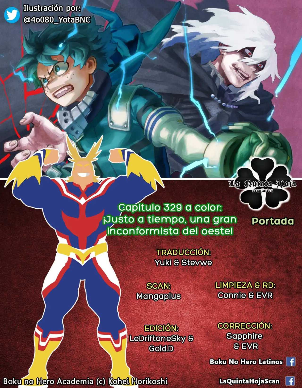 Boku No Hero Academia - Capítulo 329.5 - Página 2 - LectorTMOo
