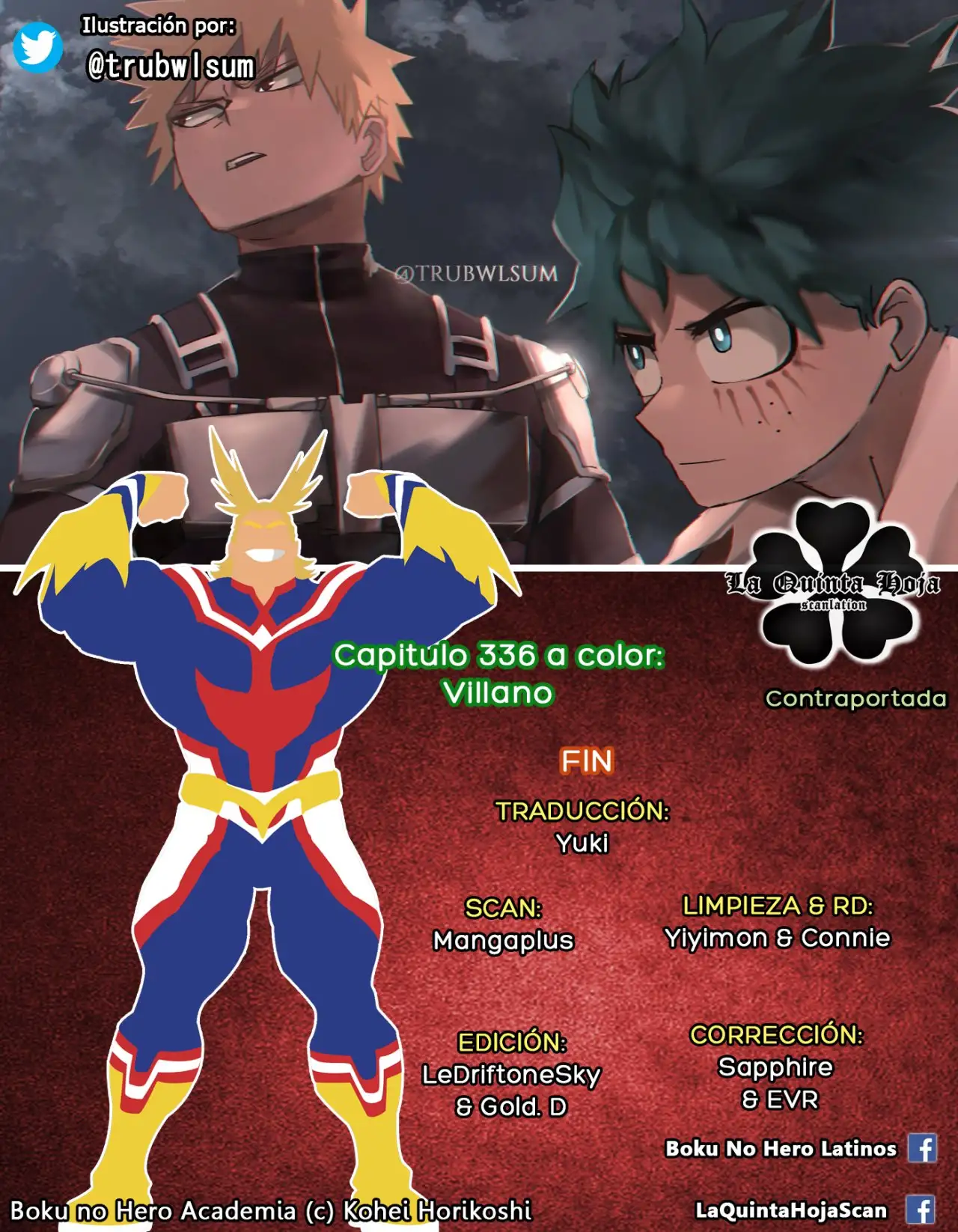 Boku No Hero Academia - Capítulo 336.5 - Página 17 - LectorTMOo