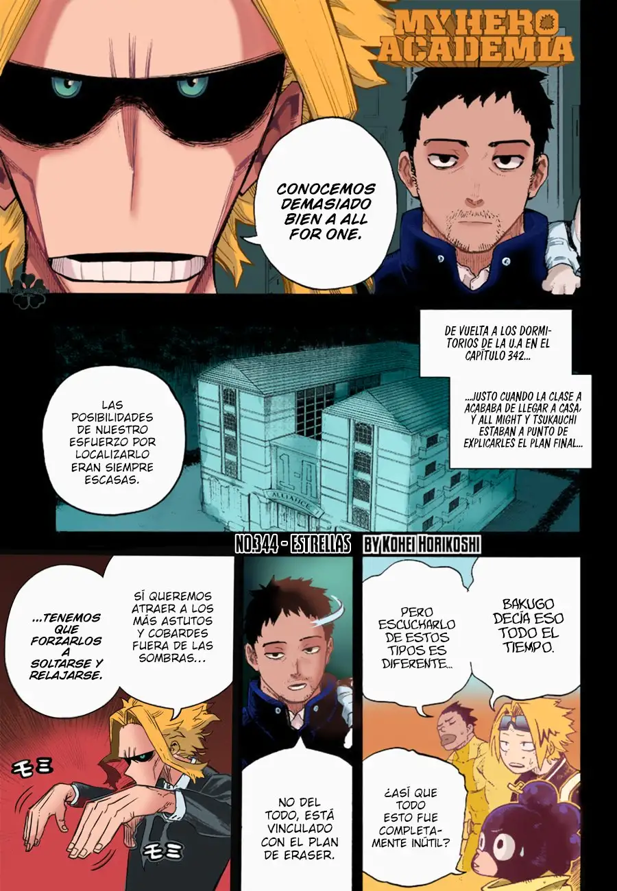 Boku No Hero Academia - Capítulo 344.5 - Página 3 - LectorTMOo