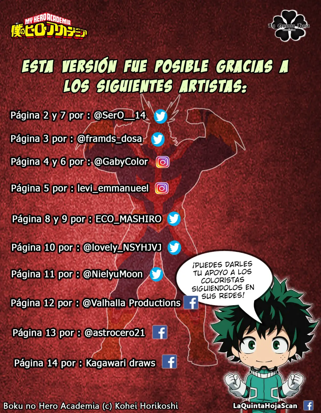 Boku No Hero Academia - Capítulo 349.5 - Página 2 - LectorTMOo