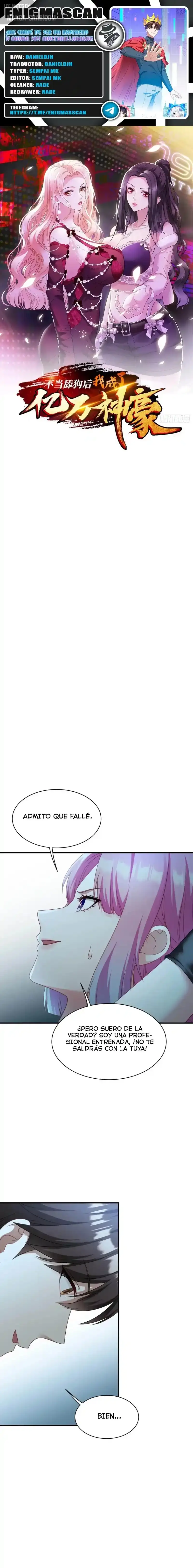 ¡Me canse de ser un rastrero y Ahora soy Multimillonario! - Capítulo 41 - Página 1 - LectorTMOo