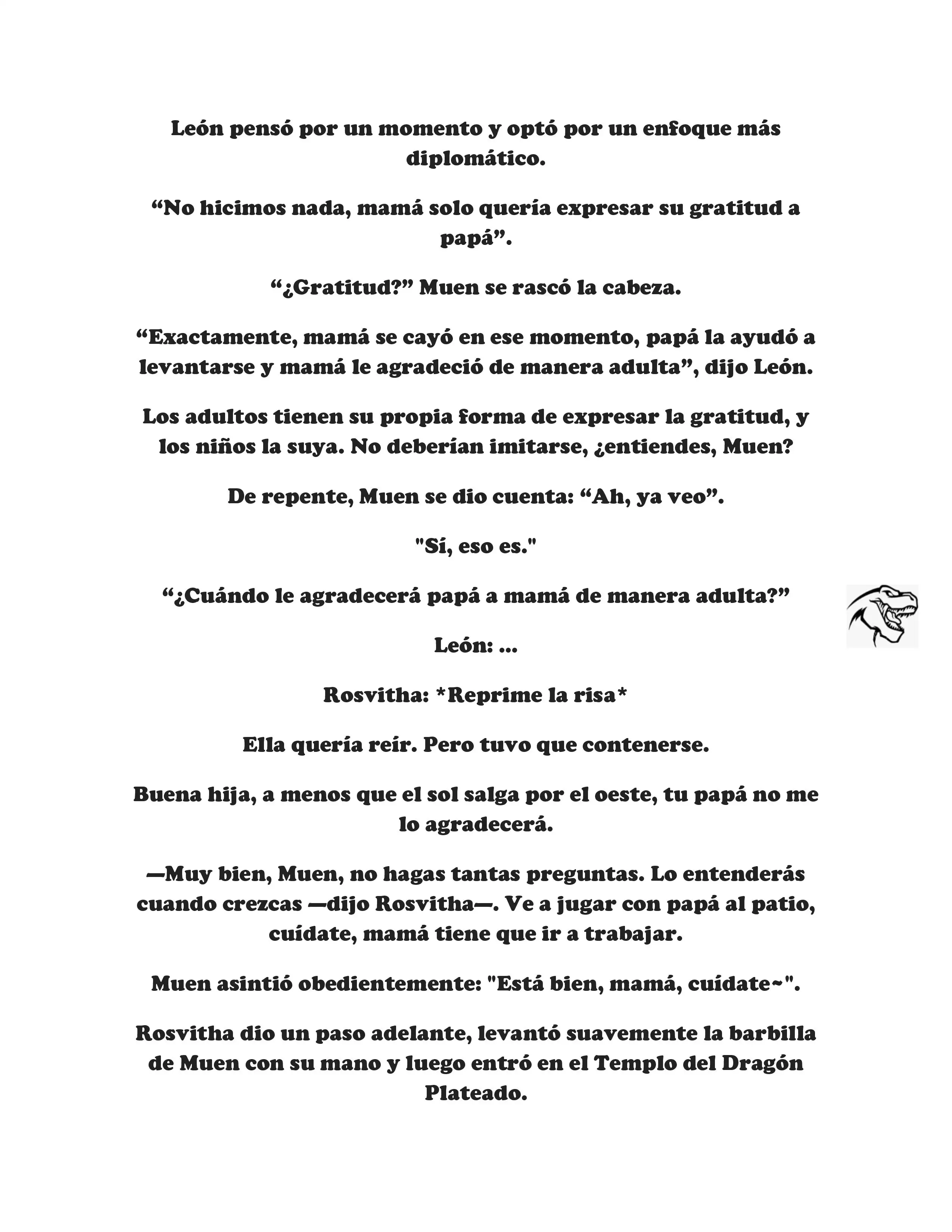 ¡Callate, dragon malvado! No quiero tener mas hijos contigo. (Novela) - Capítulo 104 - Página 5 - LectorTMOo