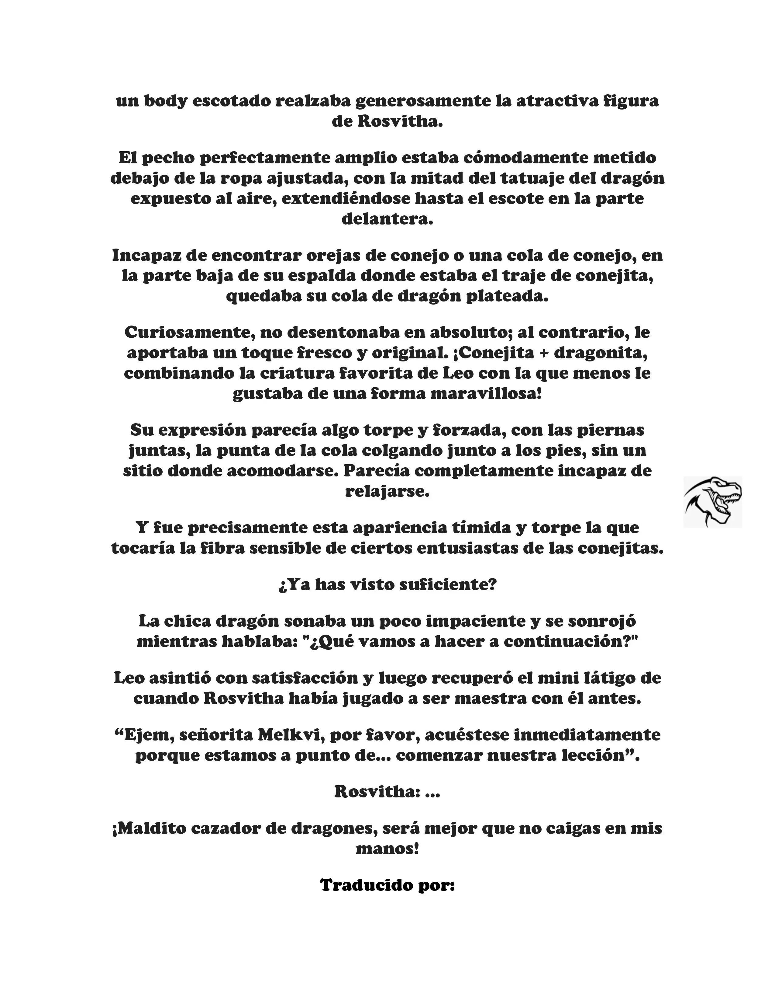 ¡Callate, dragon malvado! No quiero tener mas hijos contigo. (Novela) - Capítulo 105 - Página 7 - LectorTMOo