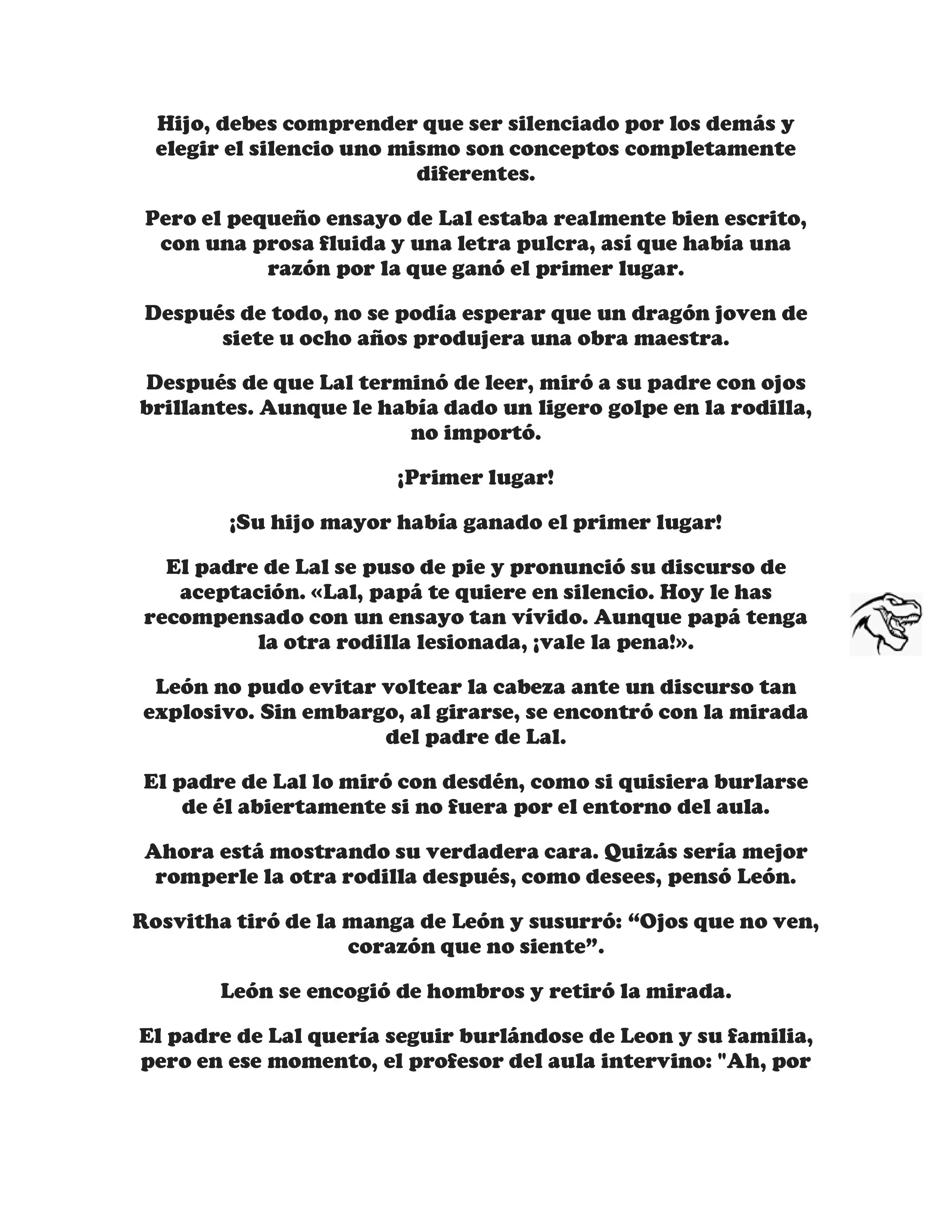 ¡Callate, dragon malvado! No quiero tener mas hijos contigo. (Novela) - Capítulo 115 - Página 6 - LectorTMOo