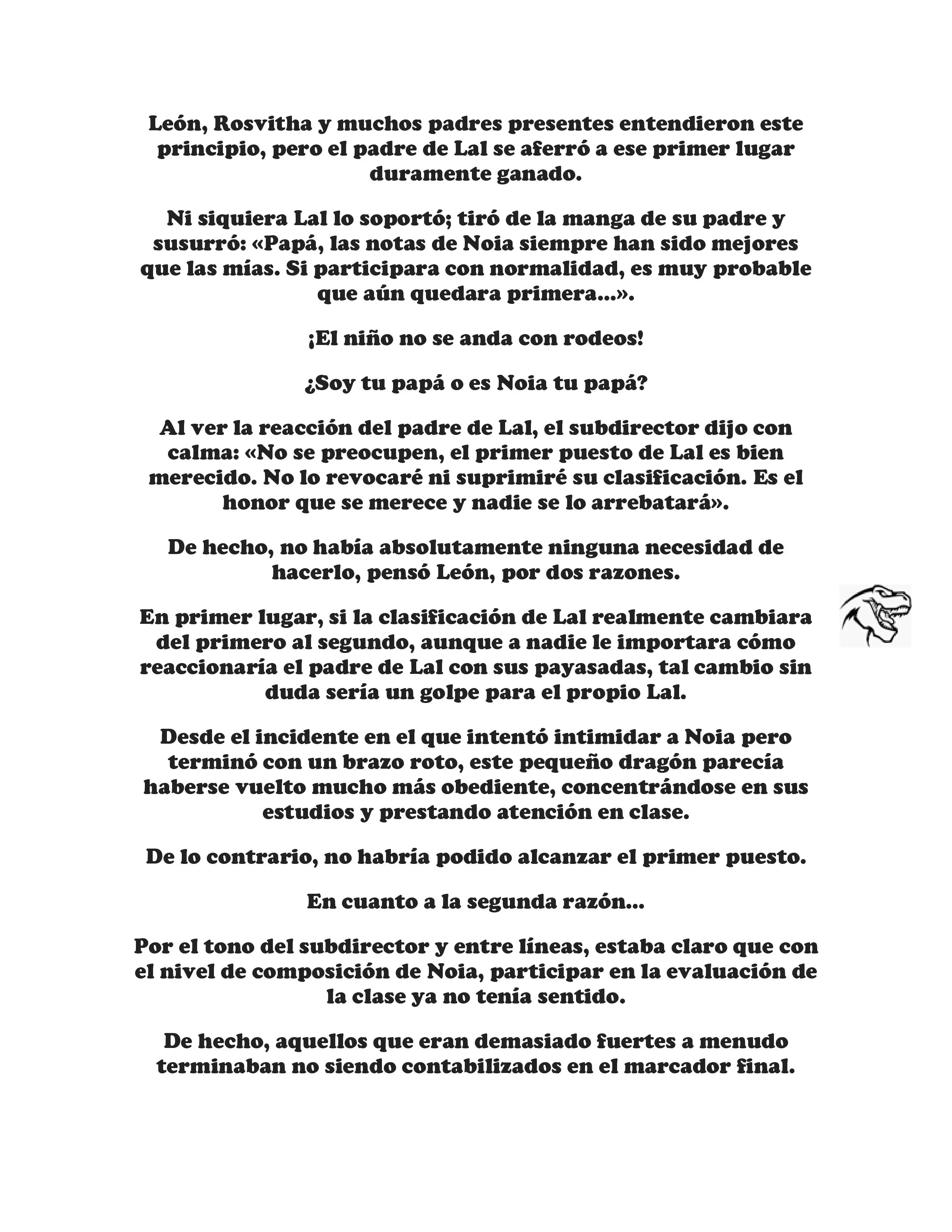 ¡Callate, dragon malvado! No quiero tener mas hijos contigo. (Novela) - Capítulo 116 - Página 4 - LectorTMOo