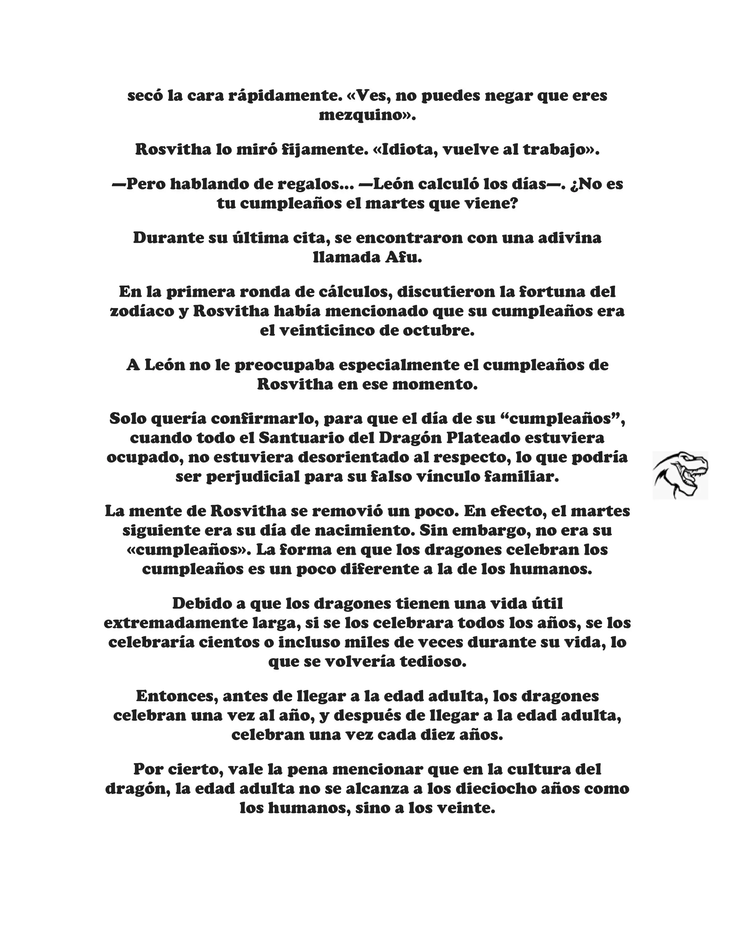 ¡Callate, dragon malvado! No quiero tener mas hijos contigo. (Novela) - Capítulo 118 - Página 4 - LectorTMOo
