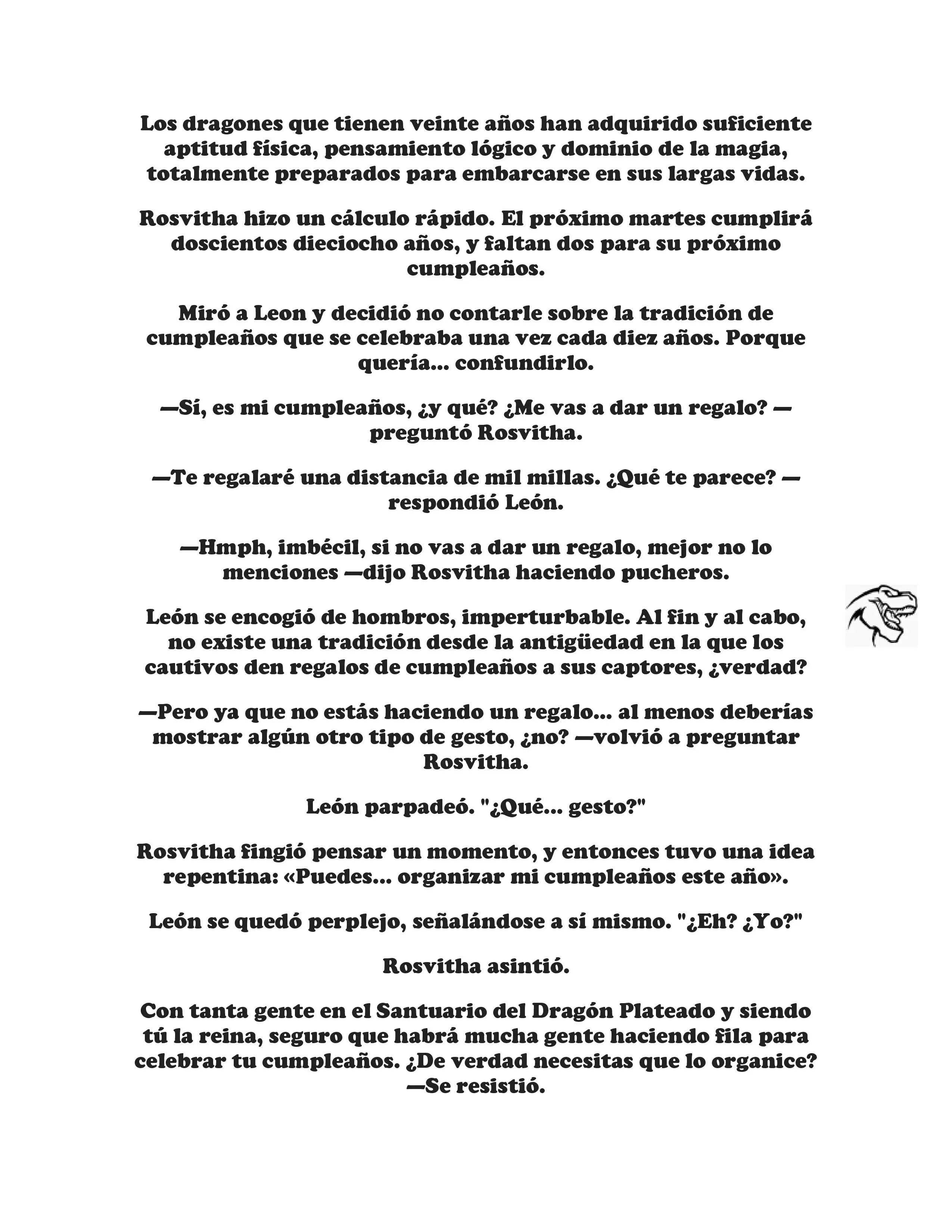 ¡Callate, dragon malvado! No quiero tener mas hijos contigo. (Novela) - Capítulo 118 - Página 5 - LectorTMOo