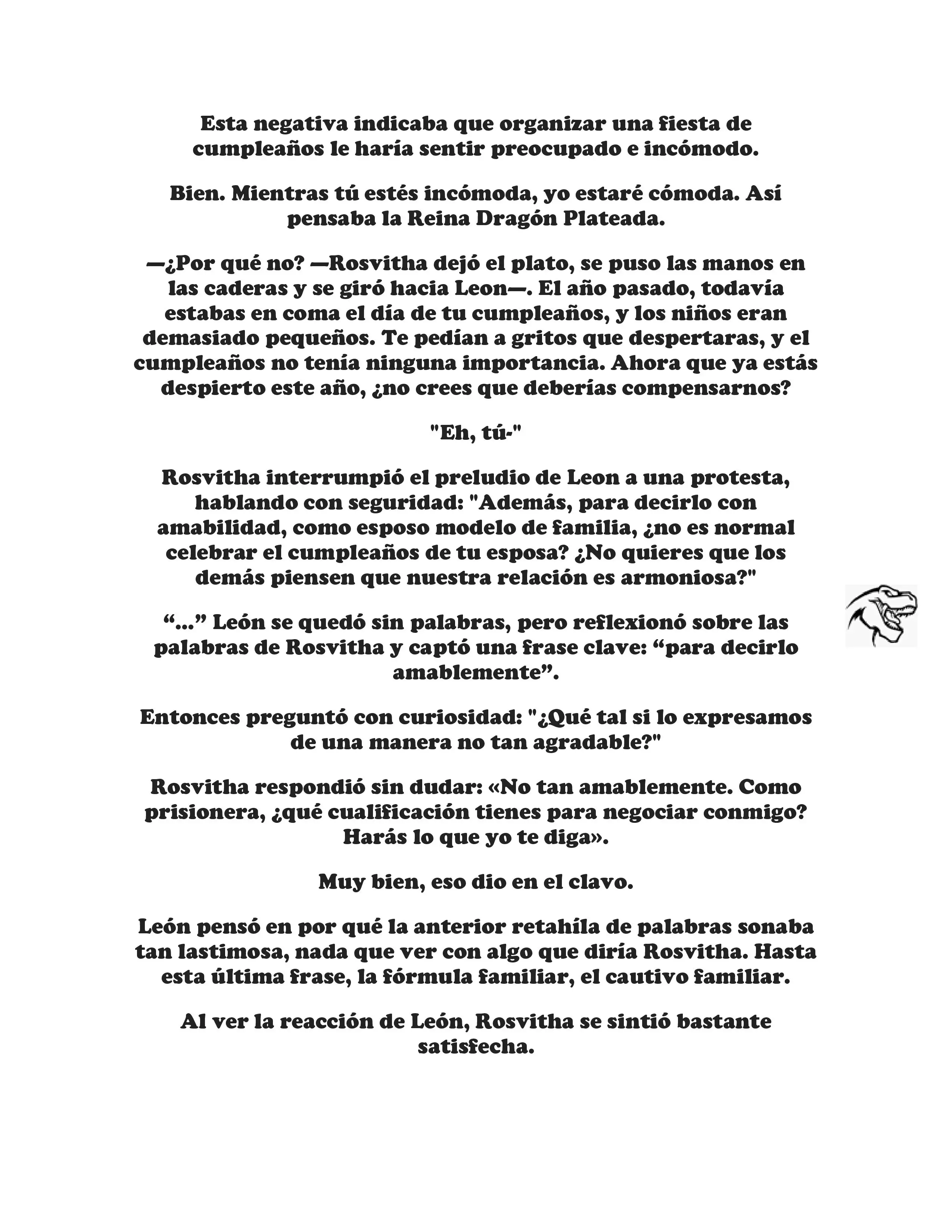 ¡Callate, dragon malvado! No quiero tener mas hijos contigo. (Novela) - Capítulo 118 - Página 6 - LectorTMOo
