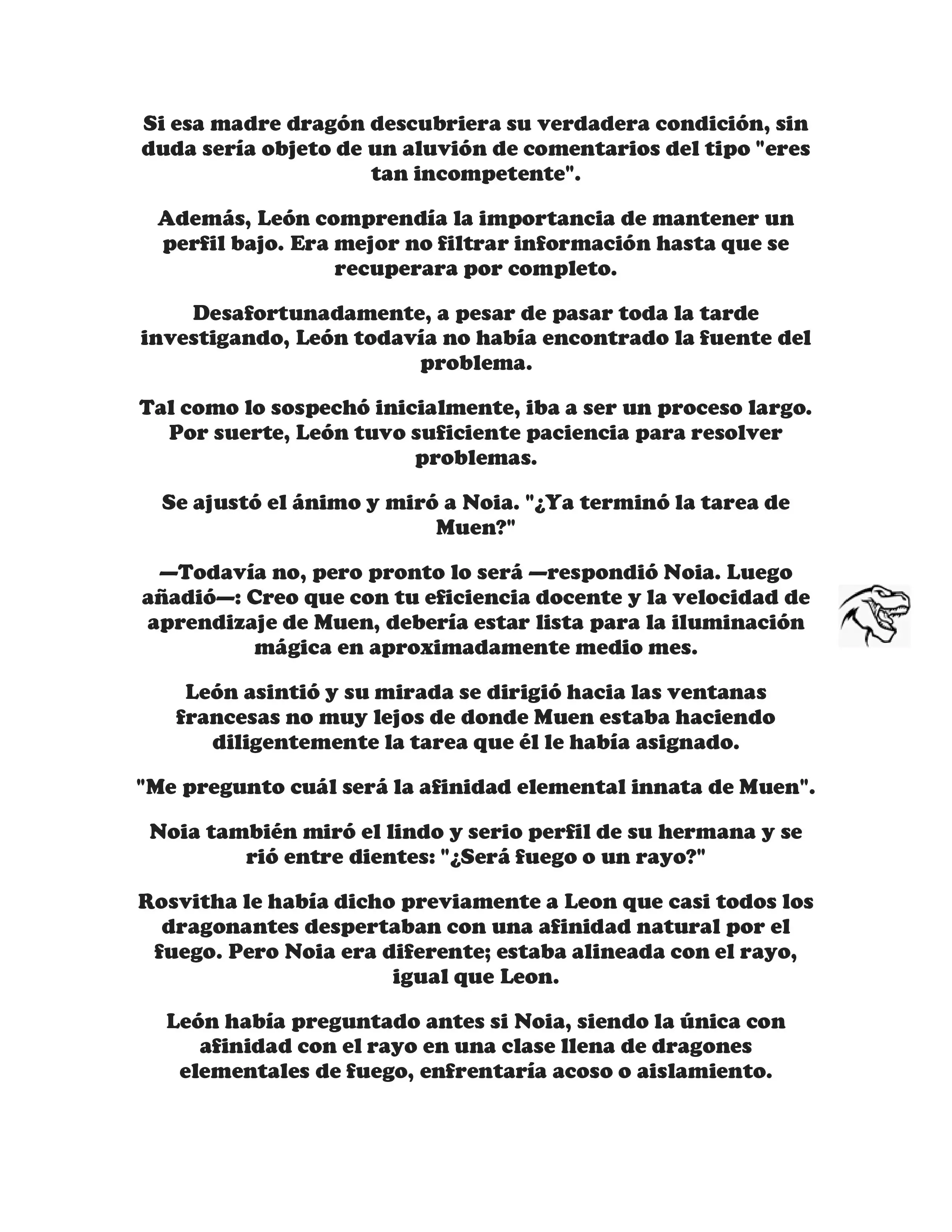 ¡Callate, dragon malvado! No quiero tener mas hijos contigo. (Novela) - Capítulo 120 - Página 4 - LectorTMOo