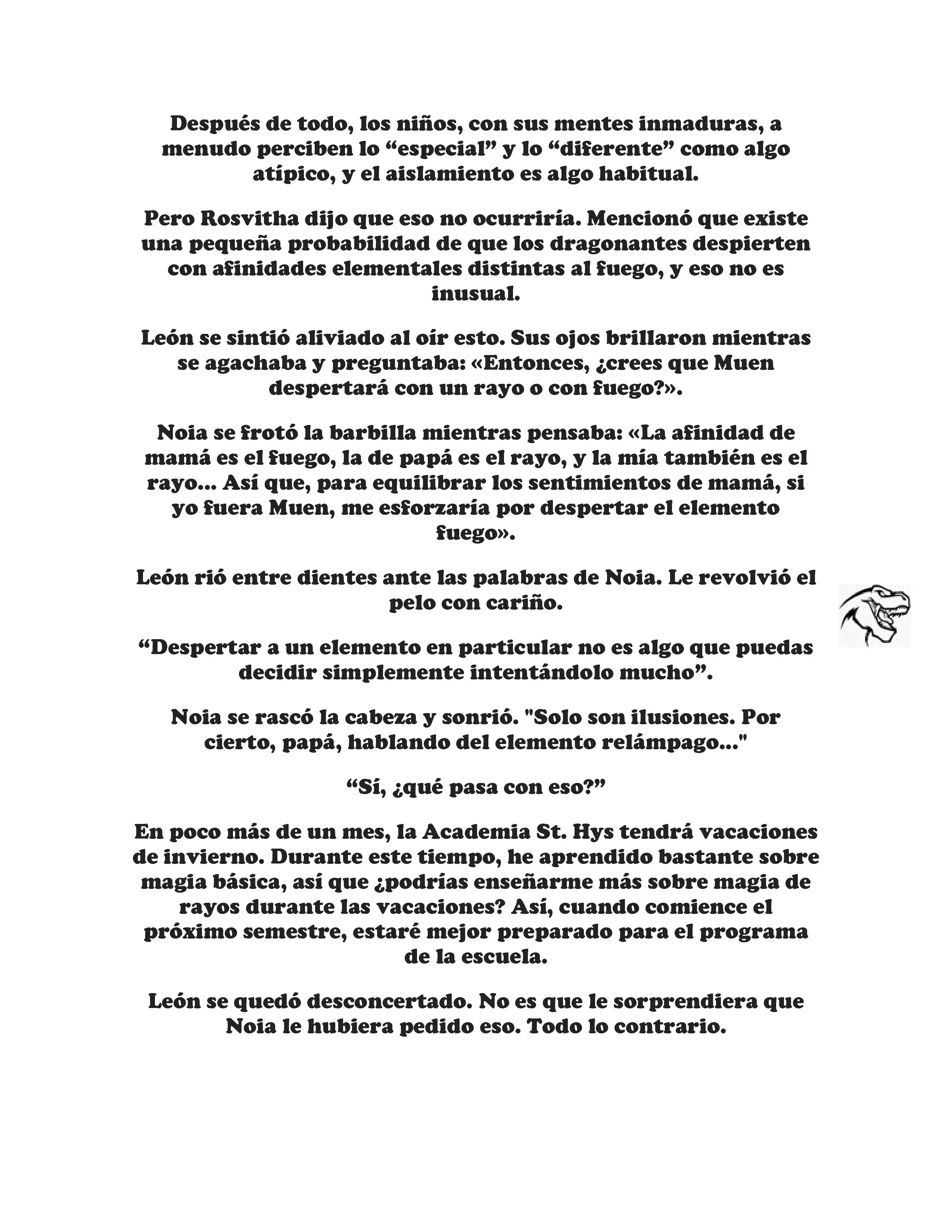¡Callate, dragon malvado! No quiero tener mas hijos contigo. (Novela) - Capítulo 120 - Página 5 - LectorTMOo