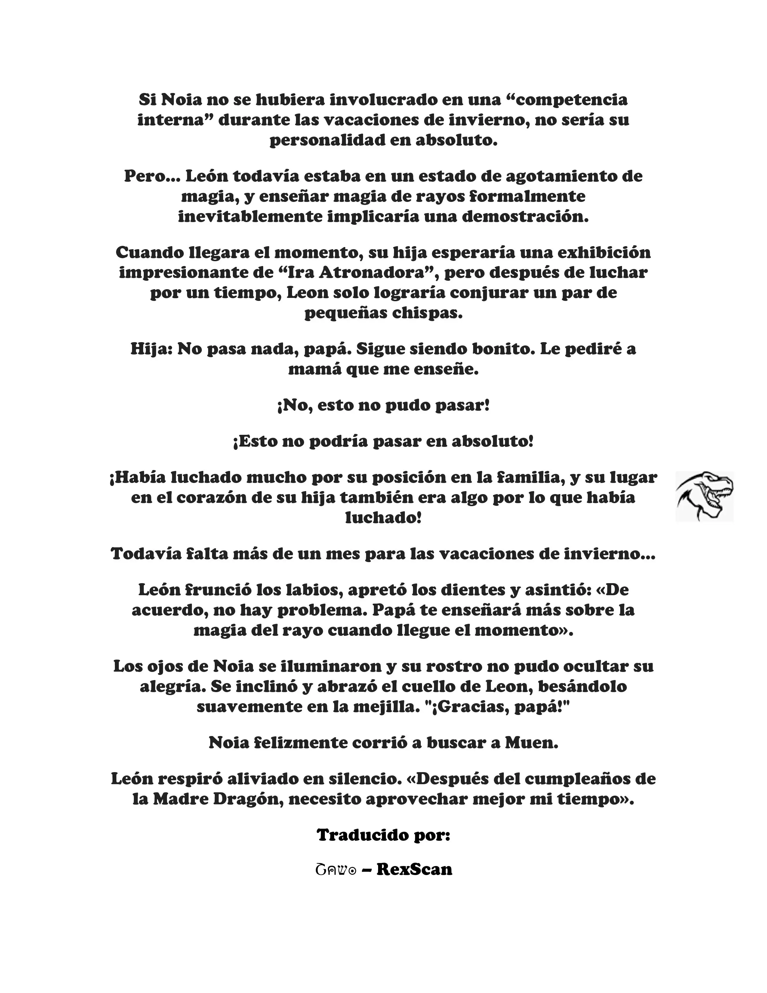 ¡Callate, dragon malvado! No quiero tener mas hijos contigo. (Novela) - Capítulo 120 - Página 6 - LectorTMOo
