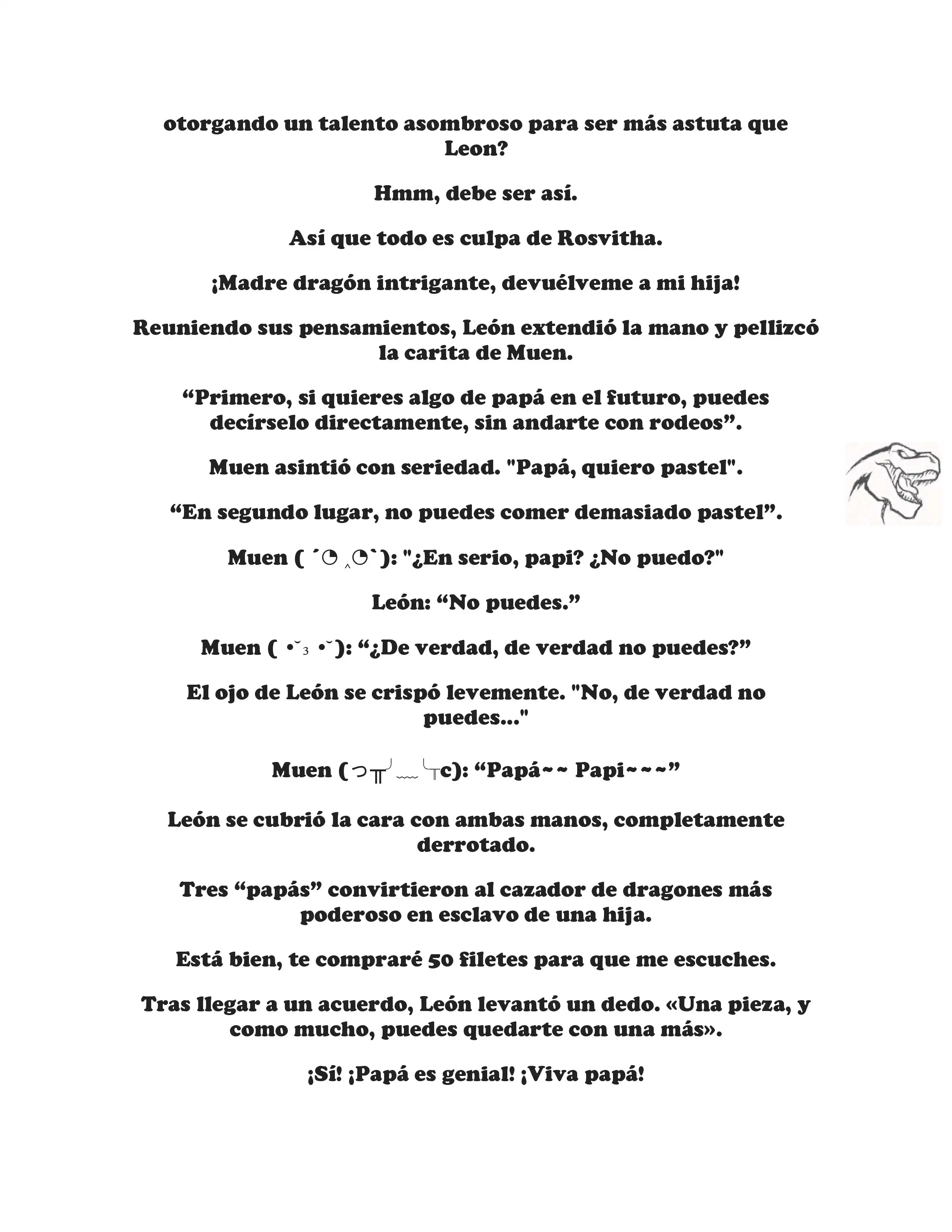 ¡Callate, dragon malvado! No quiero tener mas hijos contigo. (Novela) - Capítulo 122 - Página 4 - LectorTMOo