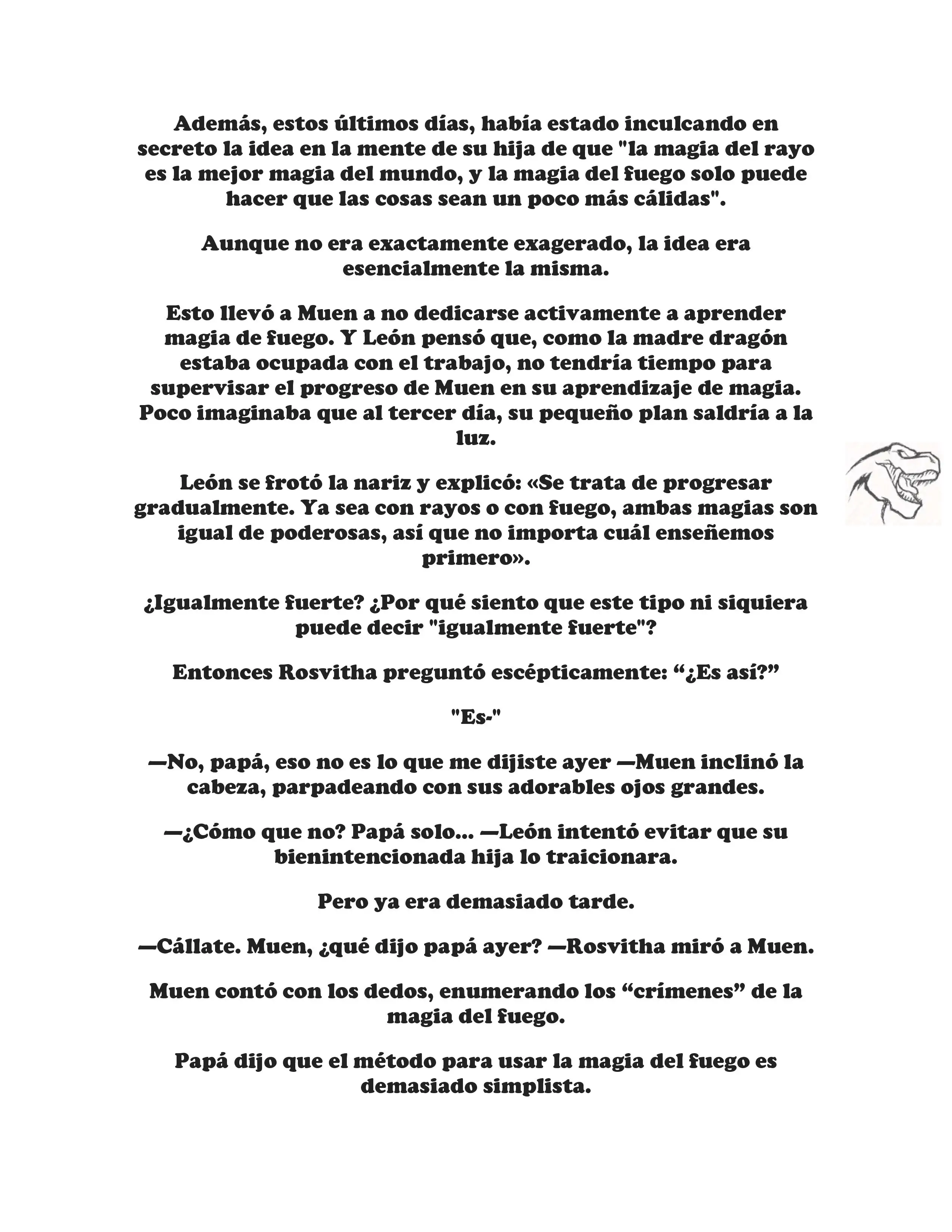 ¡Callate, dragon malvado! No quiero tener mas hijos contigo. (Novela) - Capítulo 127 - Página 7 - LectorTMOo