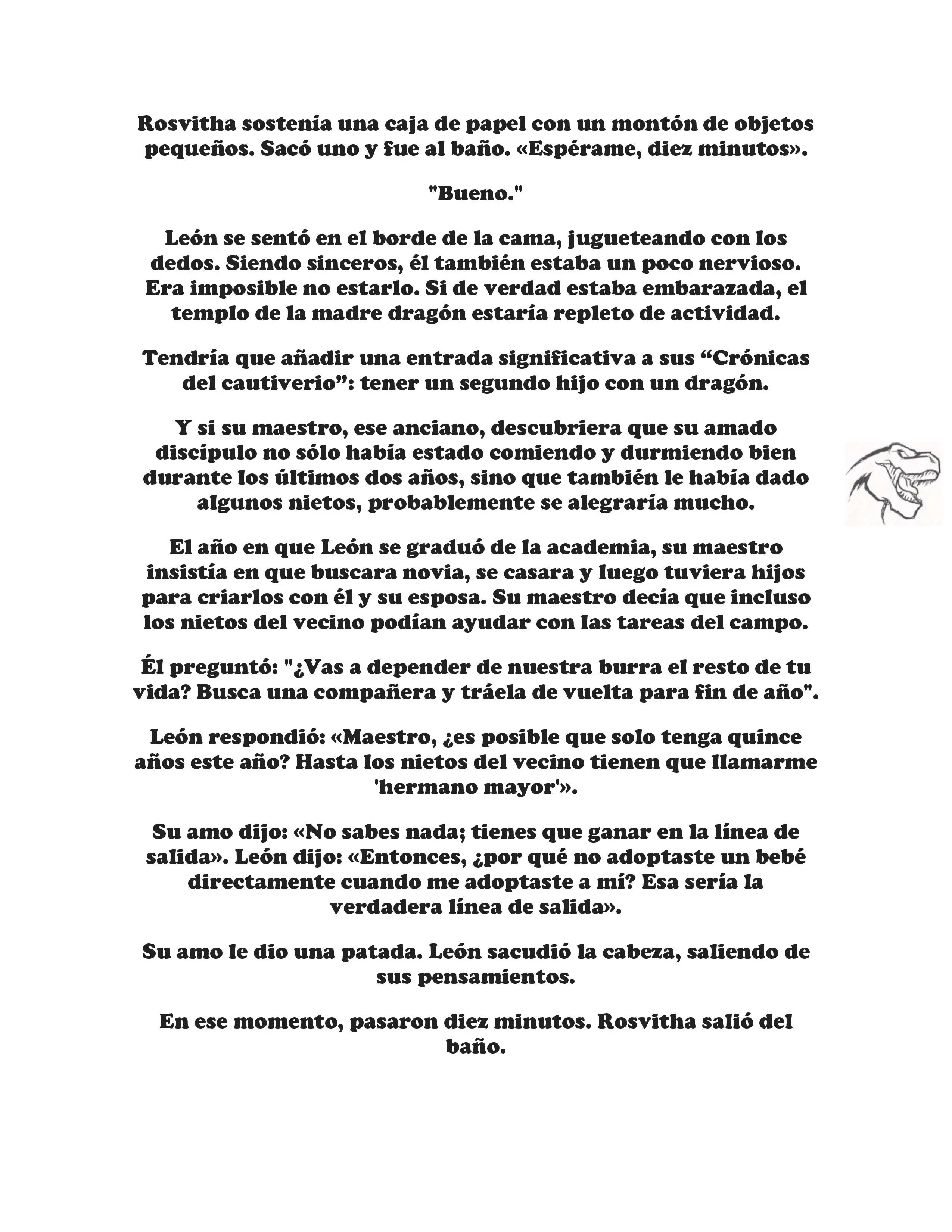 ¡Callate, dragon malvado! No quiero tener mas hijos contigo. (Novela) - Capítulo 129 - Página 6 - LectorTMOo