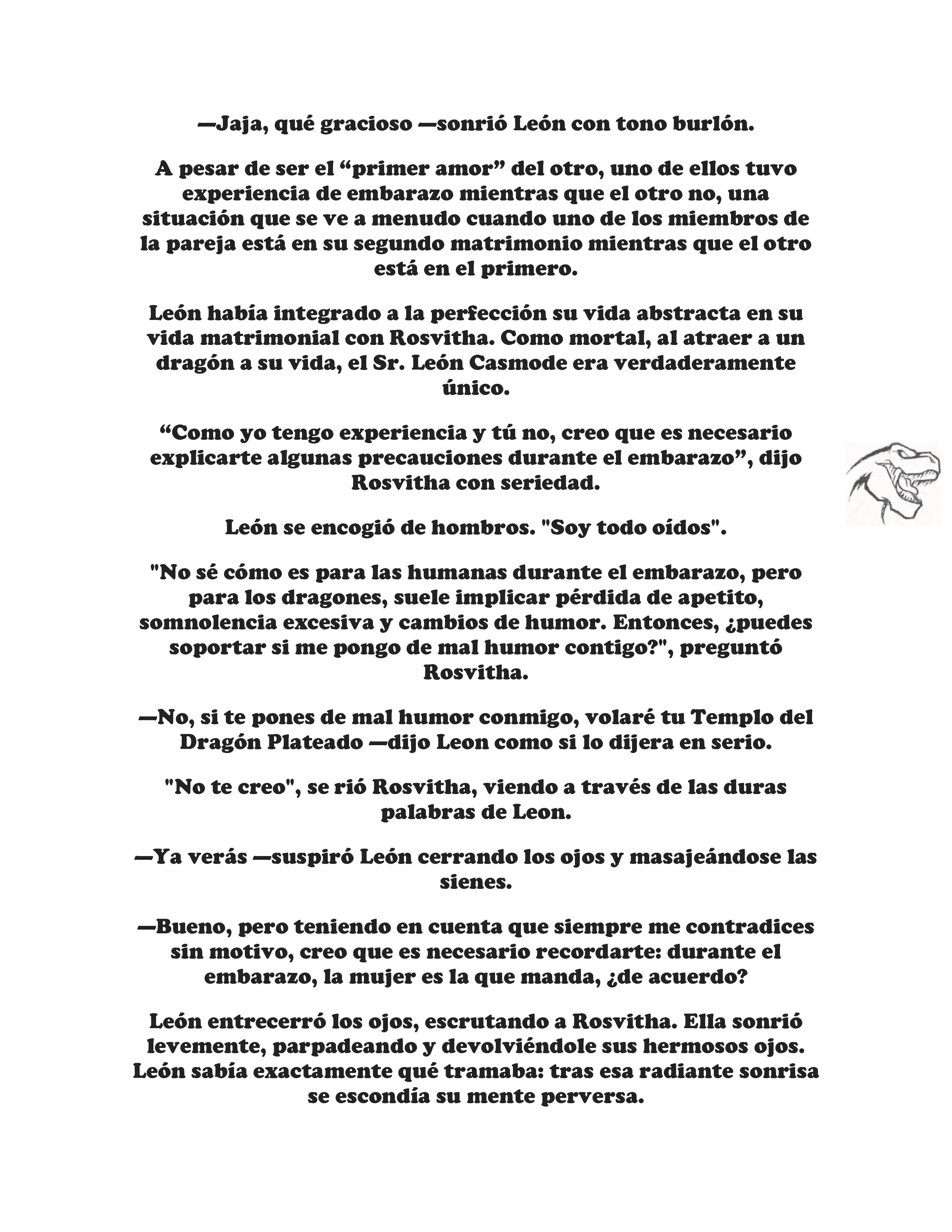 ¡Callate, dragon malvado! No quiero tener mas hijos contigo. (Novela) - Capítulo 130 - Página 4 - LectorTMOo