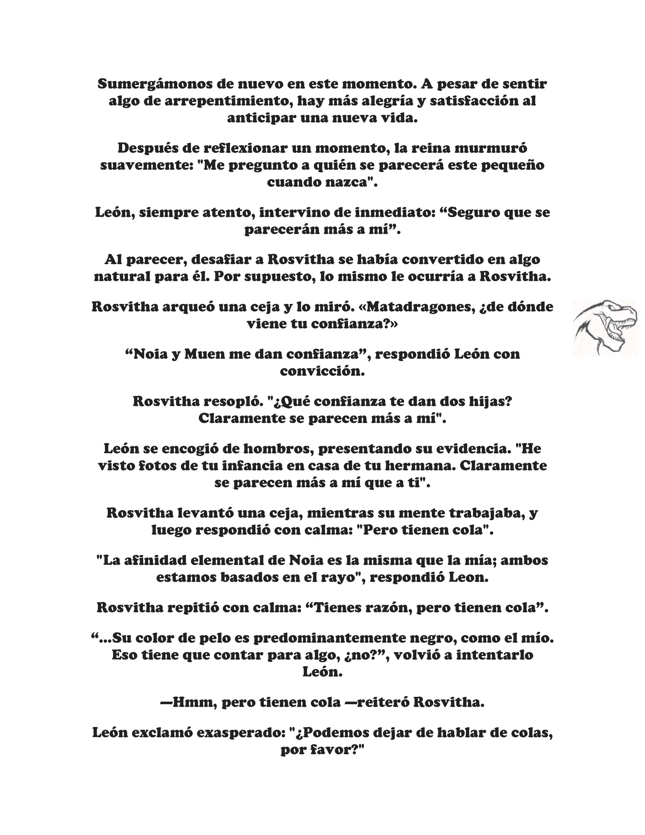 ¡Callate, dragon malvado! No quiero tener mas hijos contigo. (Novela) - Capítulo 130 - Página 6 - LectorTMOo