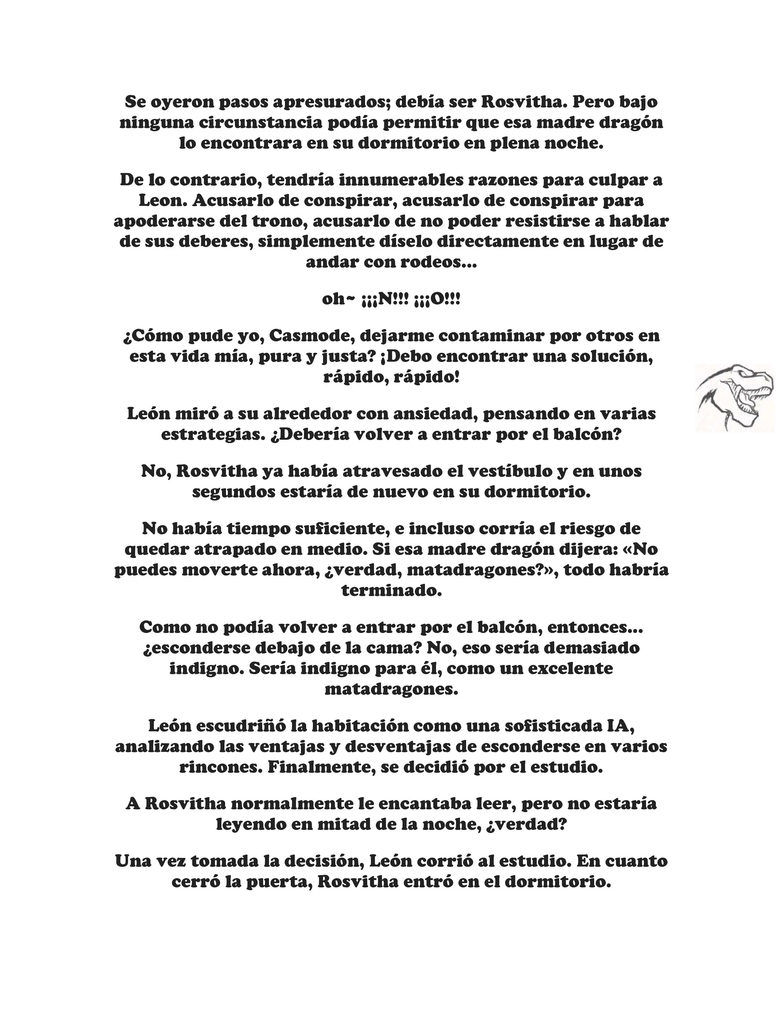 ¡Callate, dragon malvado! No quiero tener mas hijos contigo. (Novela) - Capítulo 133 - Página 4 - LectorTMOo