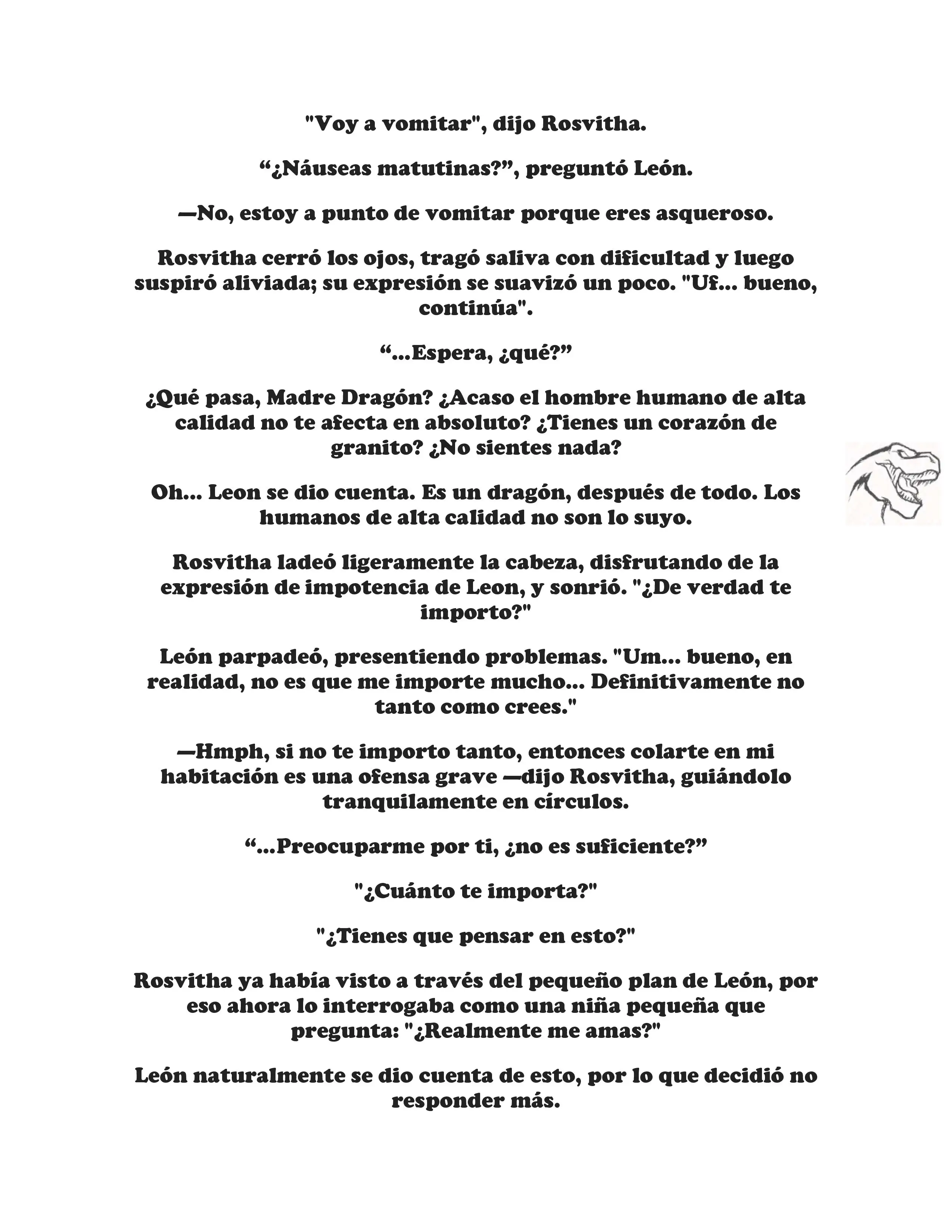 ¡Callate, dragon malvado! No quiero tener mas hijos contigo. (Novela) - Capítulo 135 - Página 5 - LectorTMOo